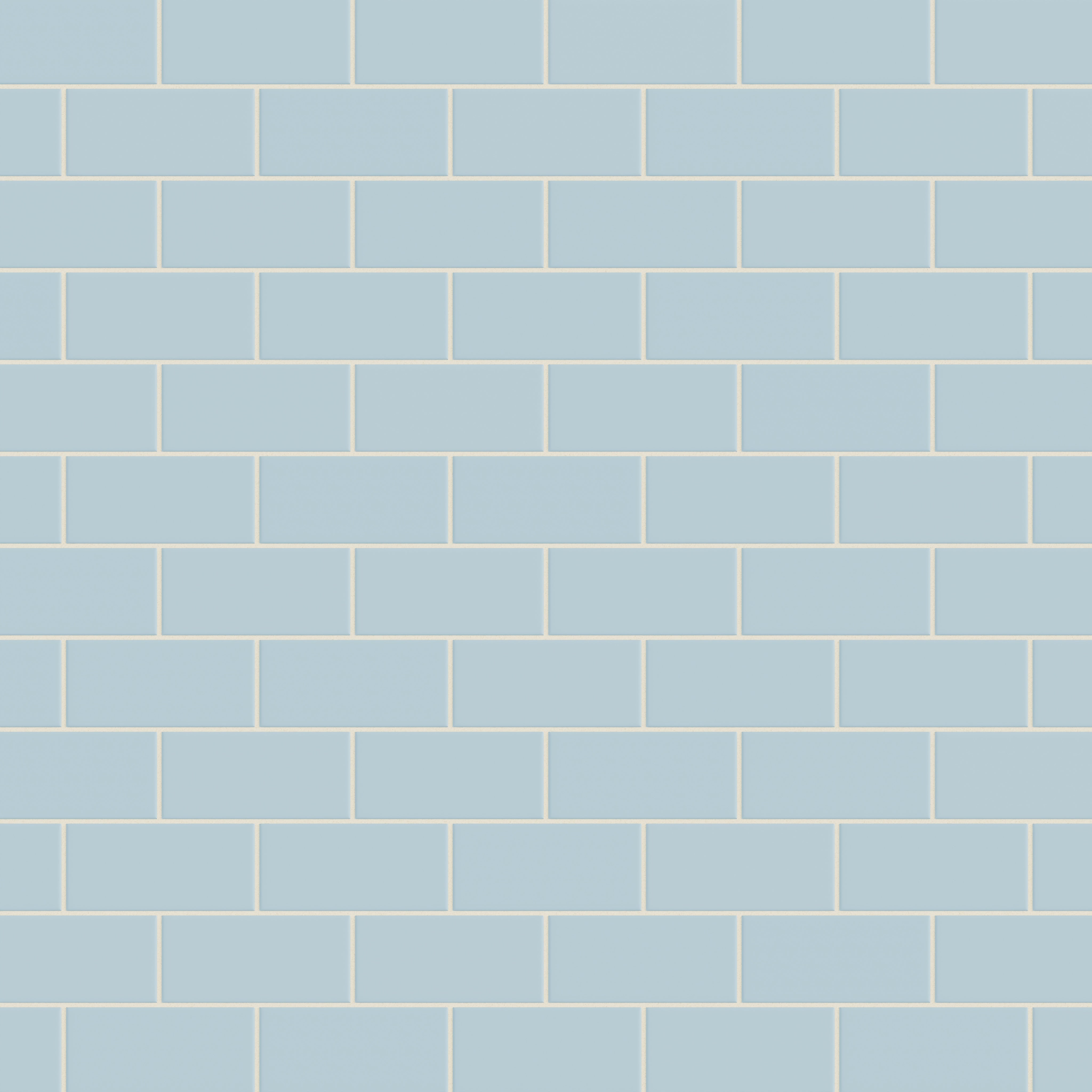 3x6 Natural Press Ceramic Tile in Egyptian Blue Matte