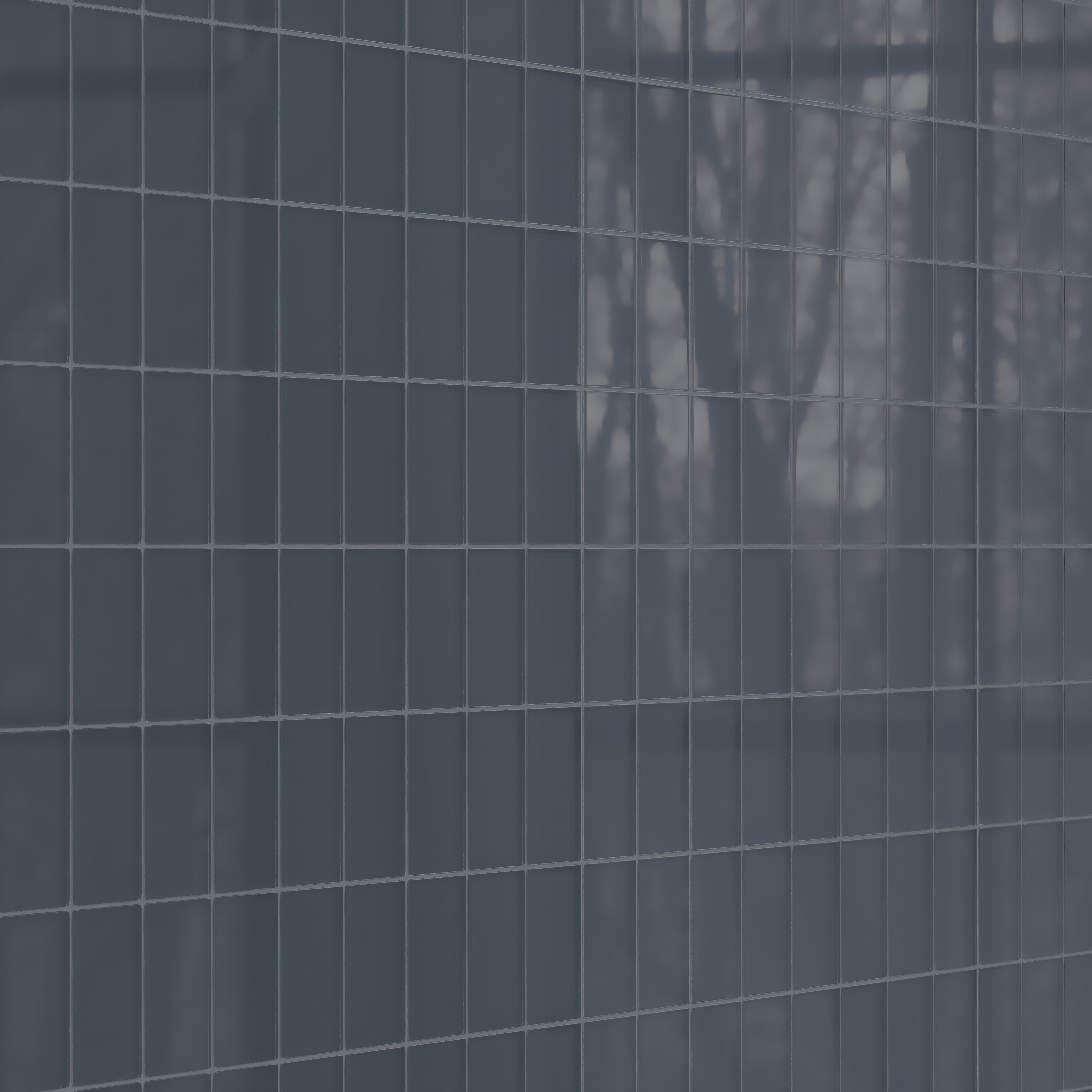 3x6 Glass Tile in Junco Gloss