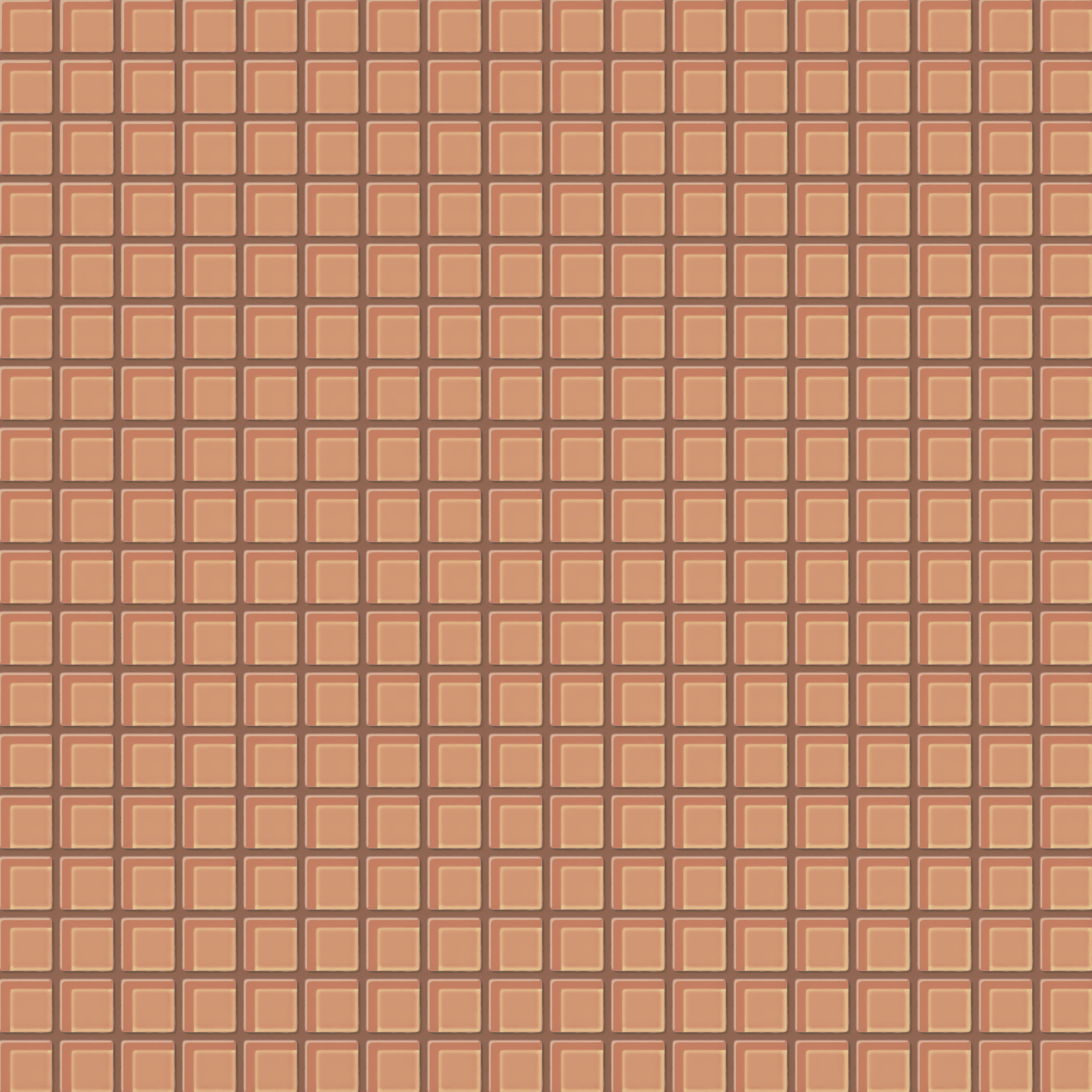 1x1 Straight Set Sheeted Glass Mosaic Tile in Carolina Wren Gloss