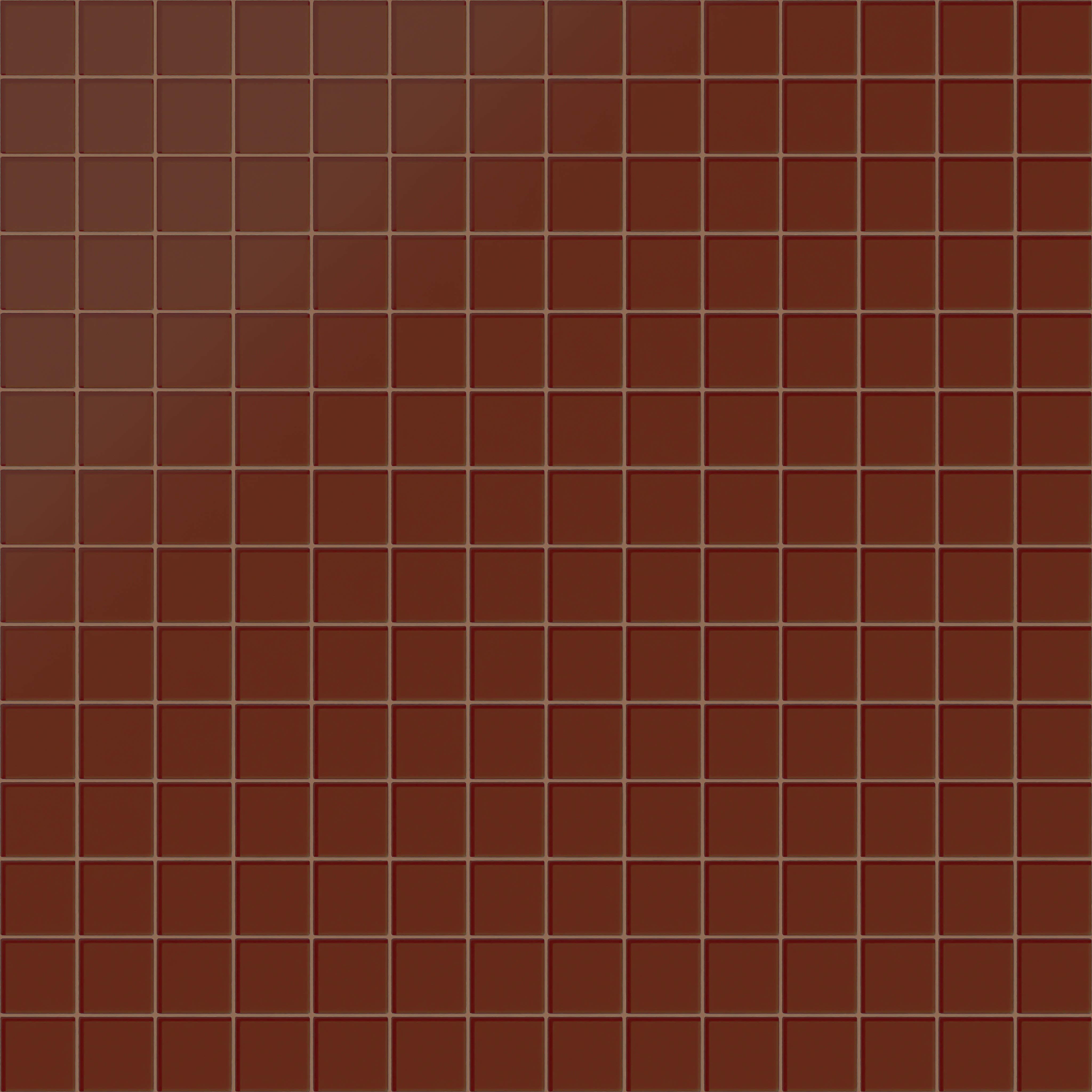 3x3 Straight Set Sheeted Glass Mosaic Tile in Pheasant Matte