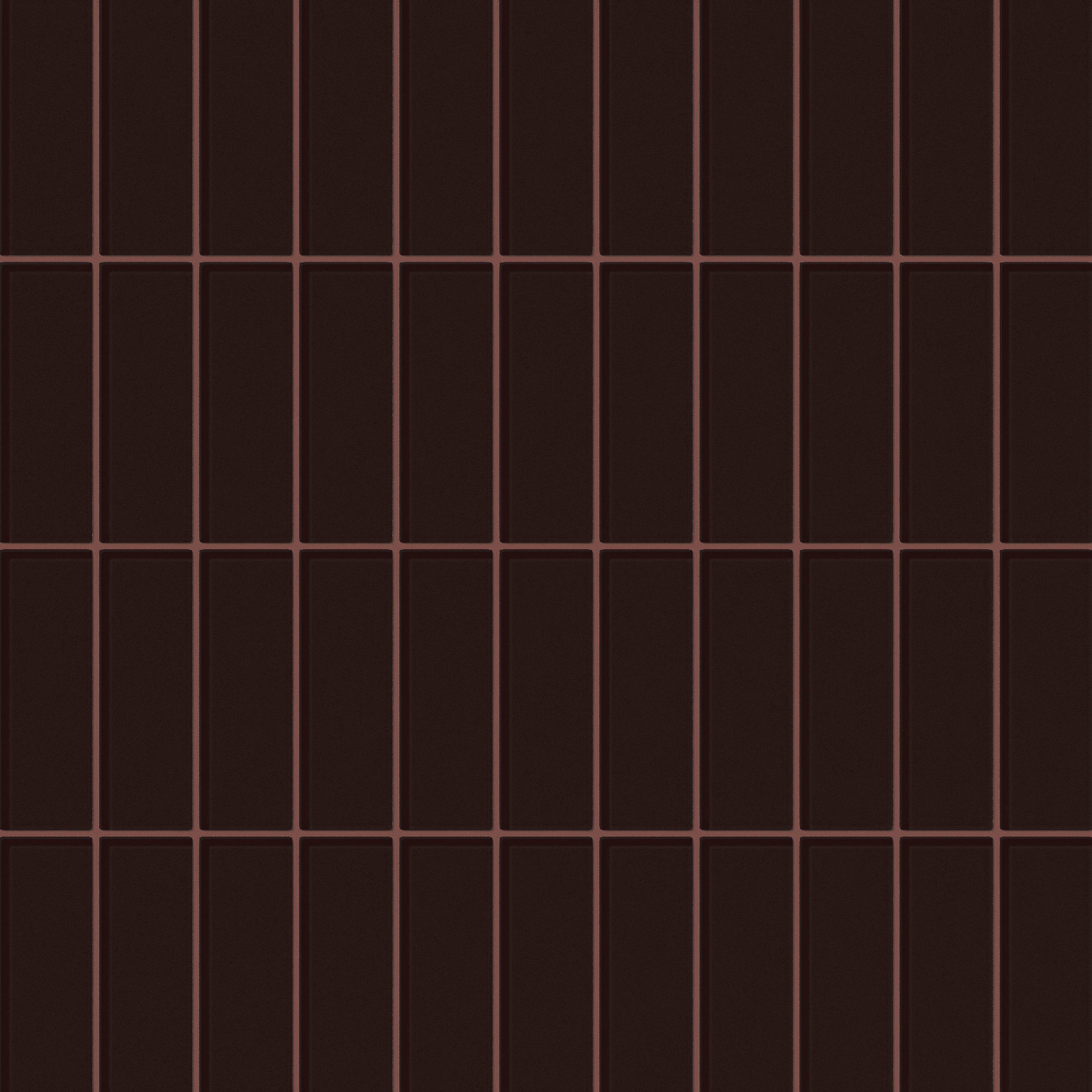 2x6 Glass Tile in Nighthawk Gloss