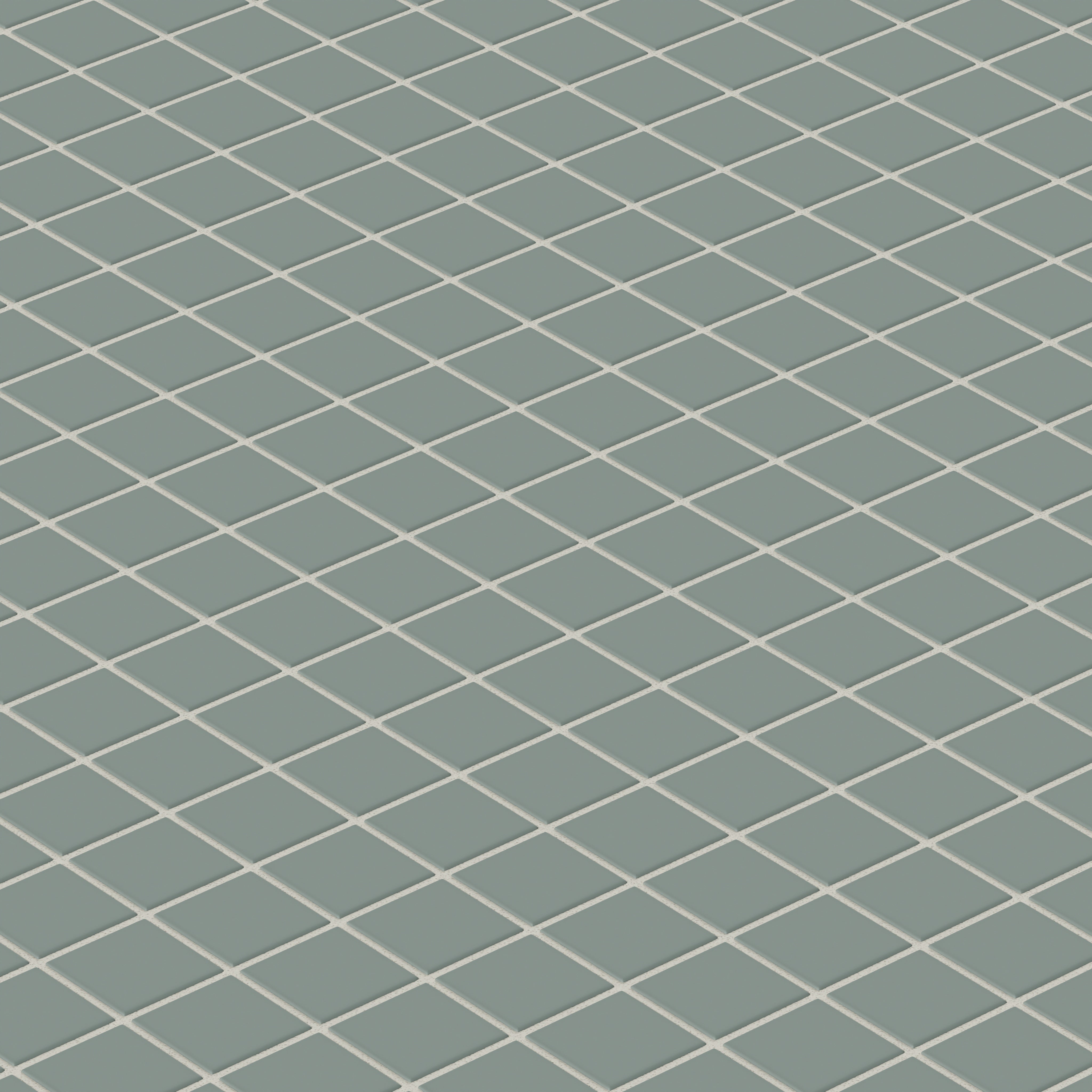 2x2 Straight Set Sheeted Original Ceramic Mosaic Tile in Flagstone Matte