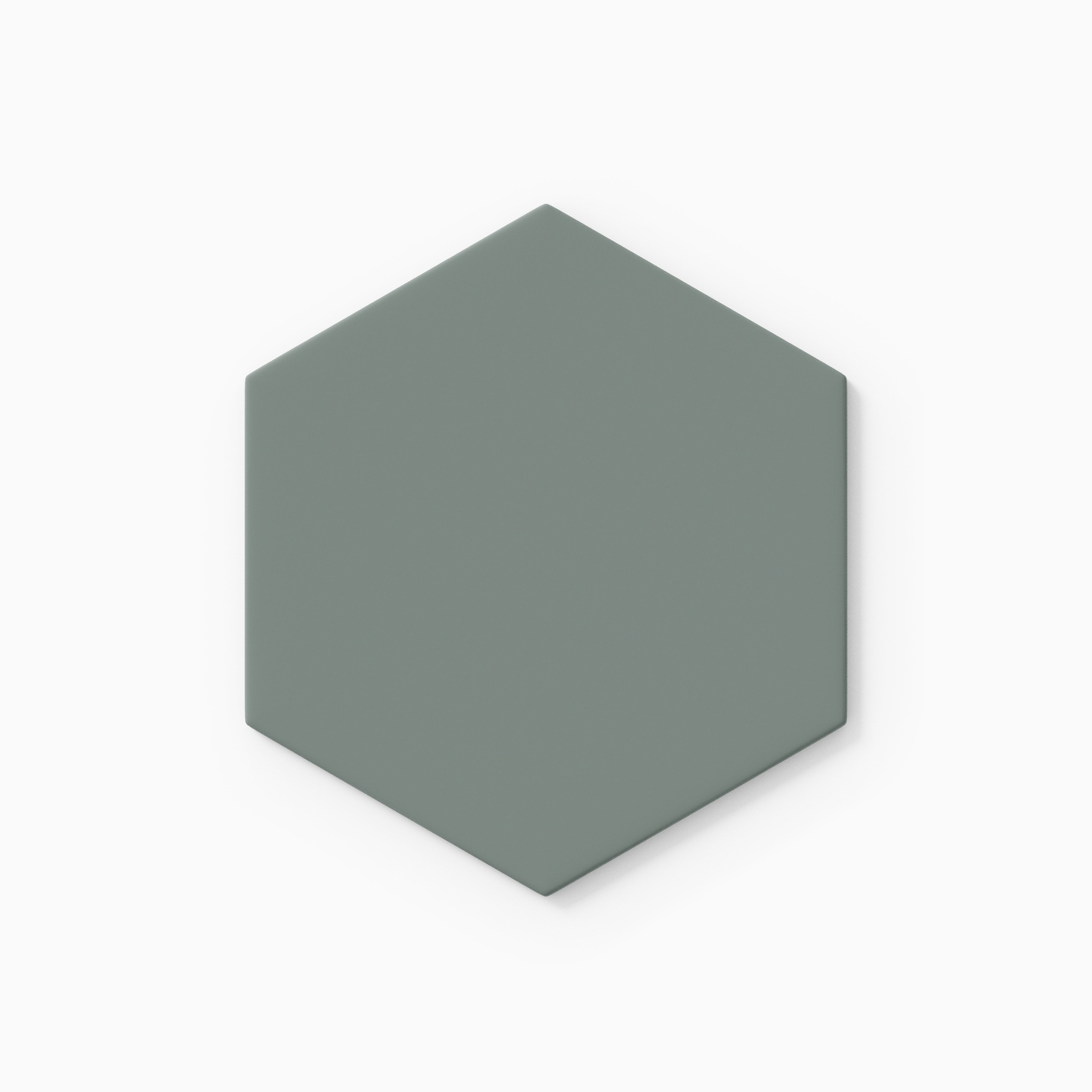 6" Hexagon Original Ceramic Tile in Flagstone Matte