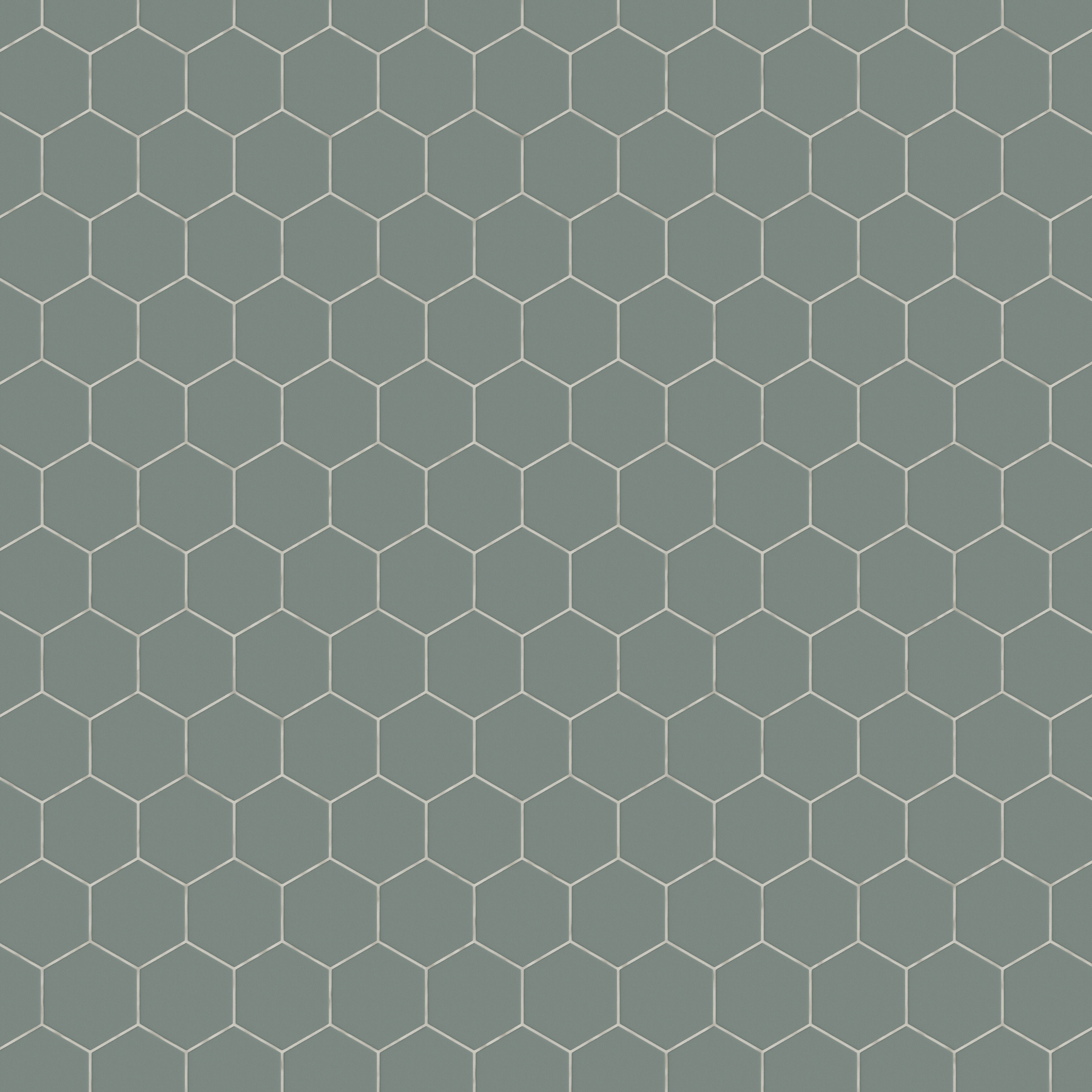 6" Hexagon Original Ceramic Tile in Flagstone Matte