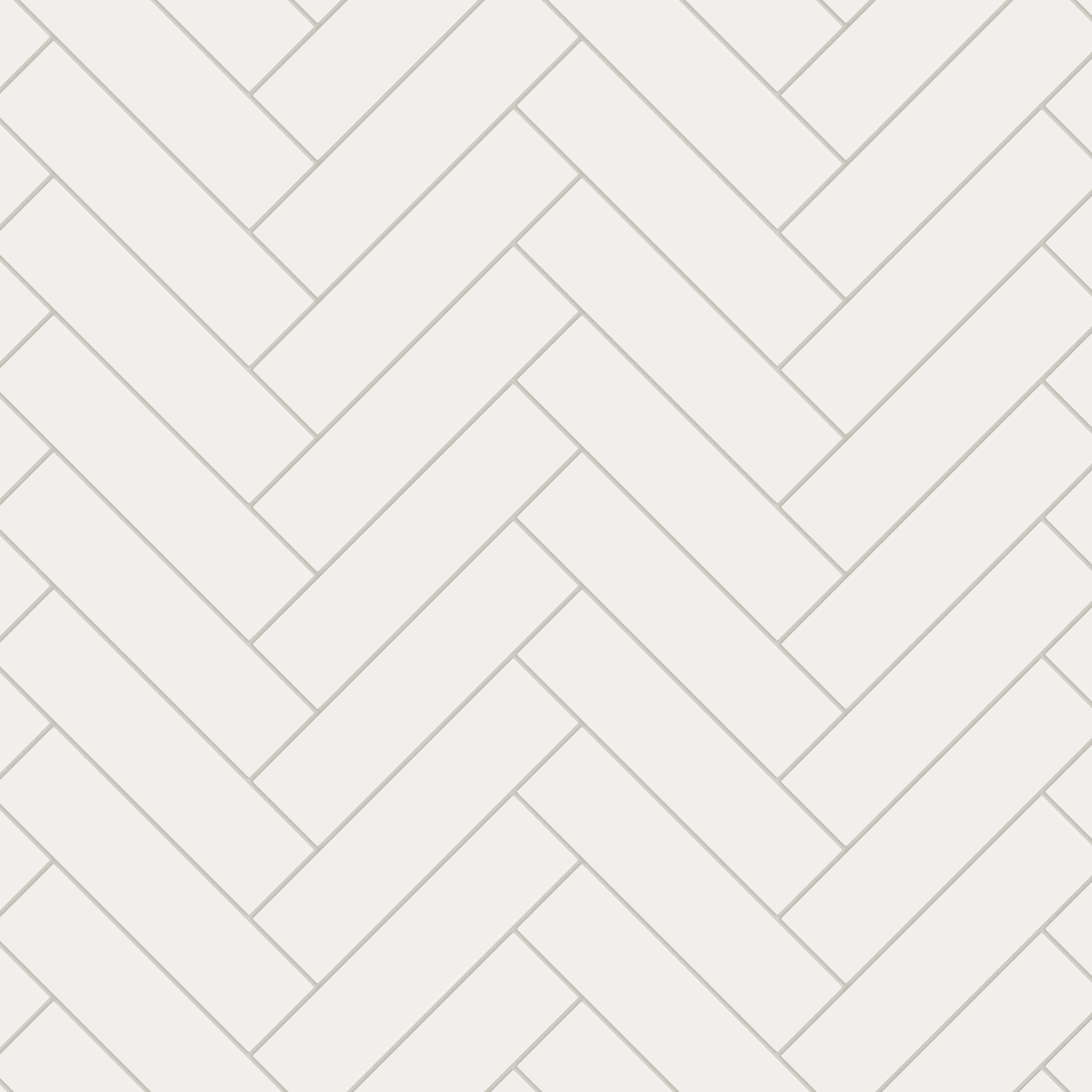 3x12 Natural Press Ceramic Tile in Flake White Matte