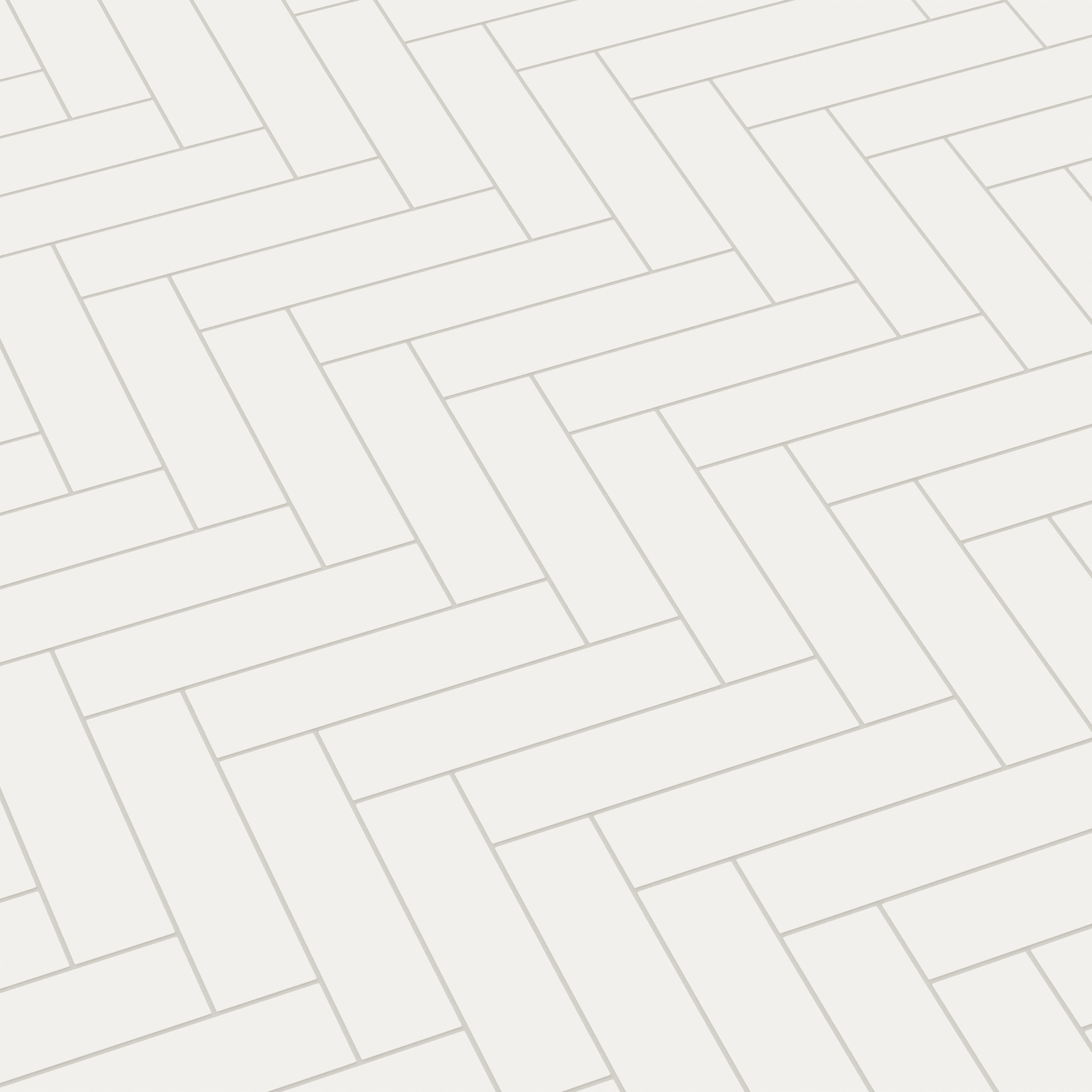3x12 Natural Press Ceramic Tile in Flake White Matte