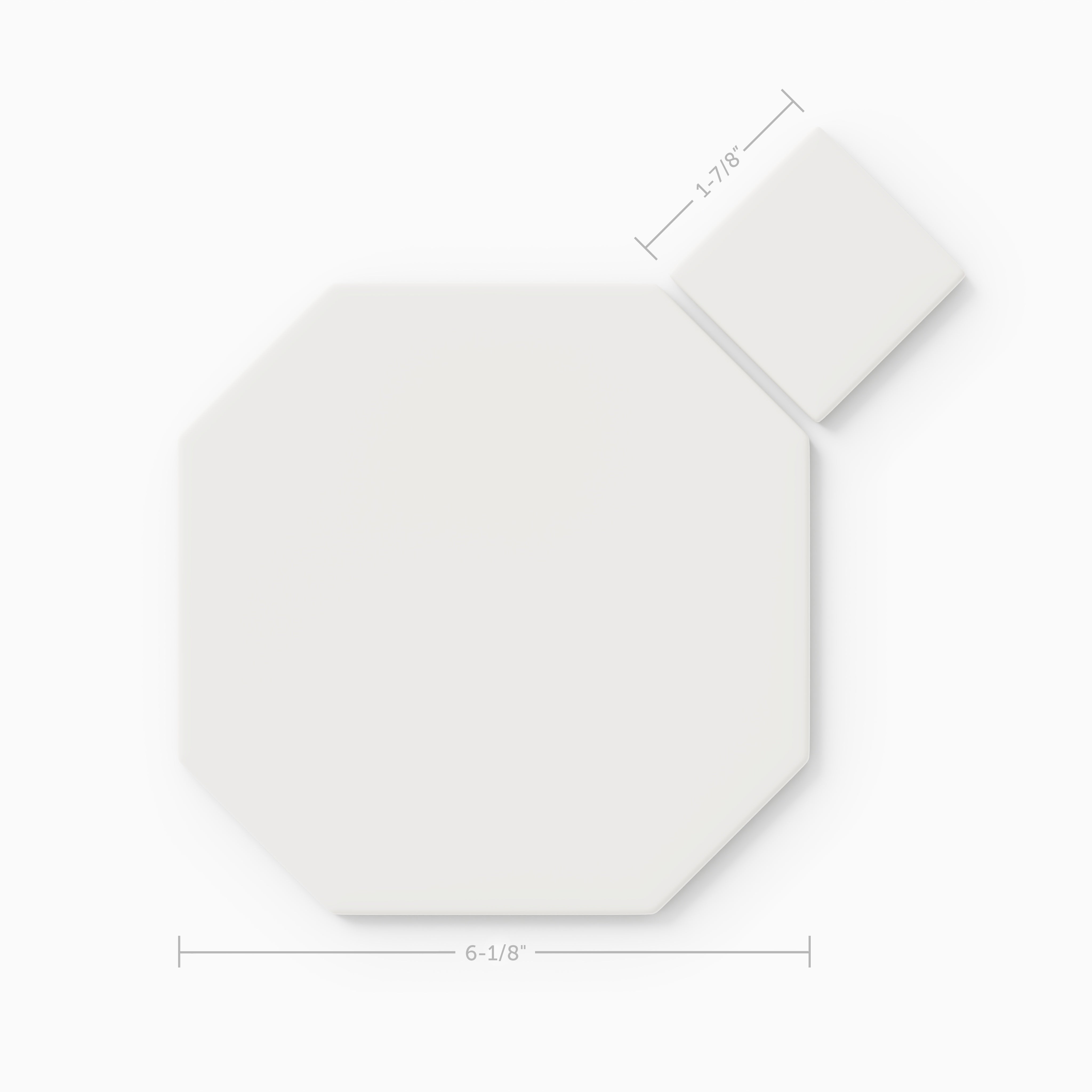 Gramercy Original Ceramic Tile in Frost Matte