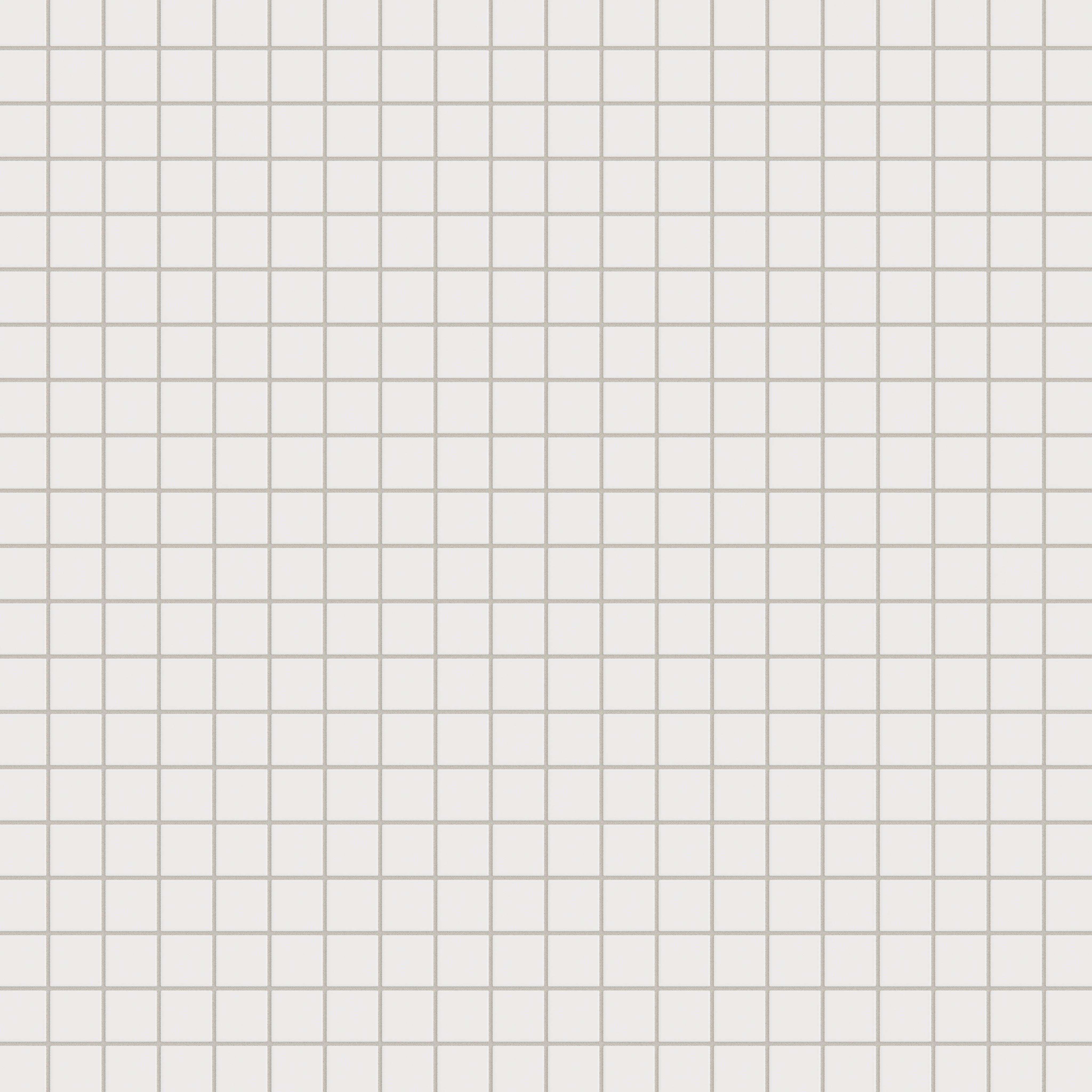 2x2 Straight Set Sheeted Original Ceramic Mosaic Tile in Frost Matte