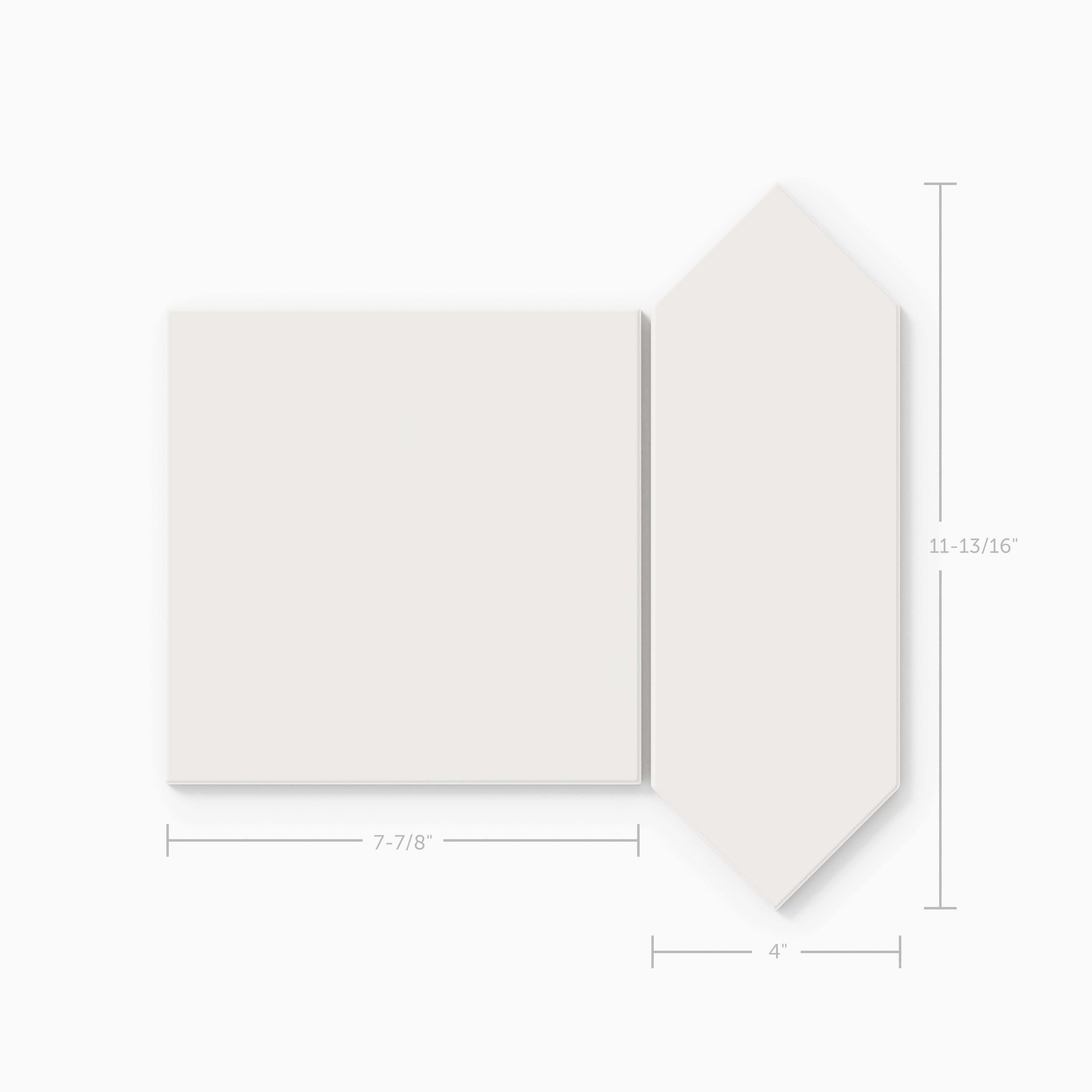 Atrium Original Ceramic Tile in Frost Matte