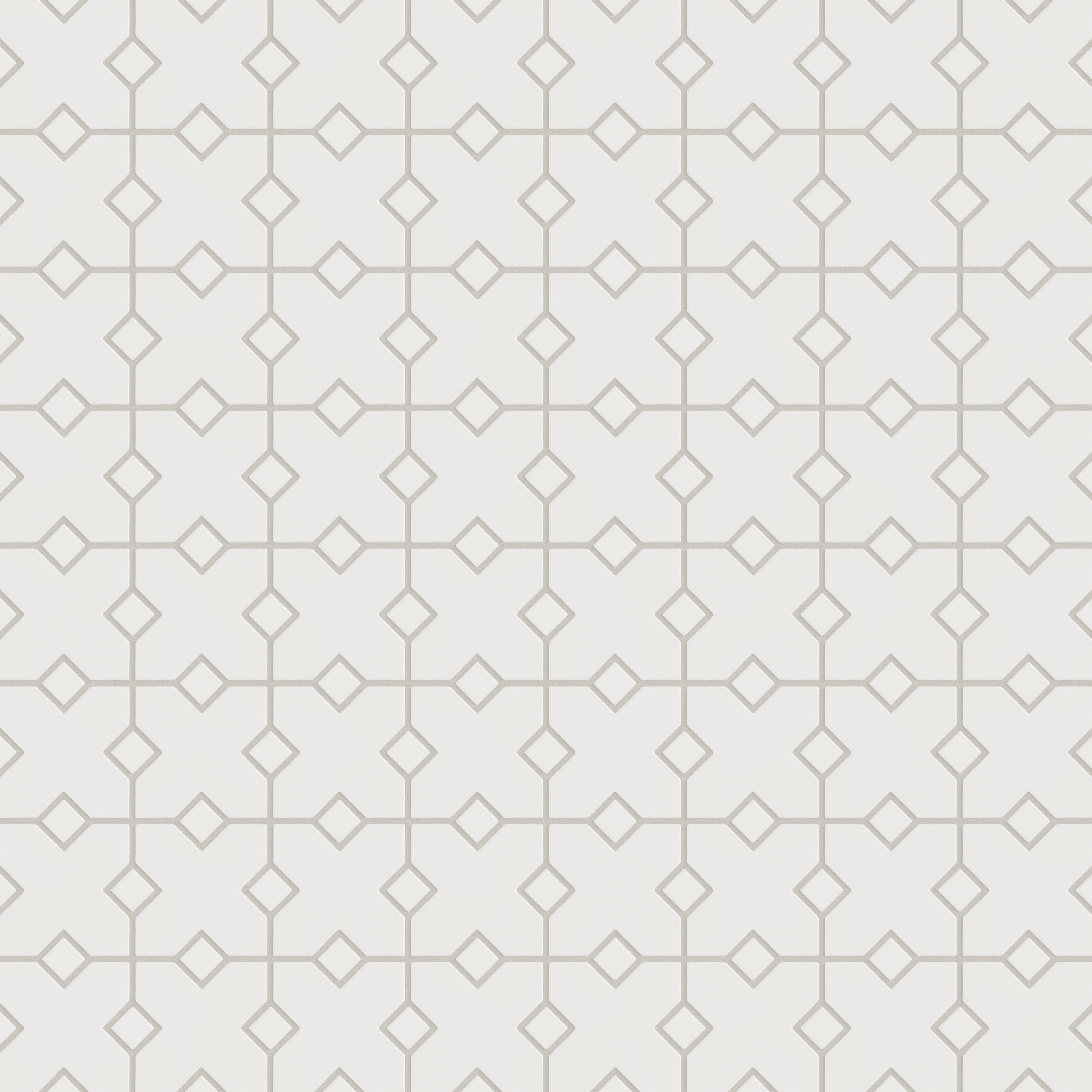 Hacienda Sheeted Original Ceramic Tile in Frost Matte