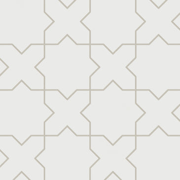 Star & Cross Original Ceramic Tile in Frost Matte