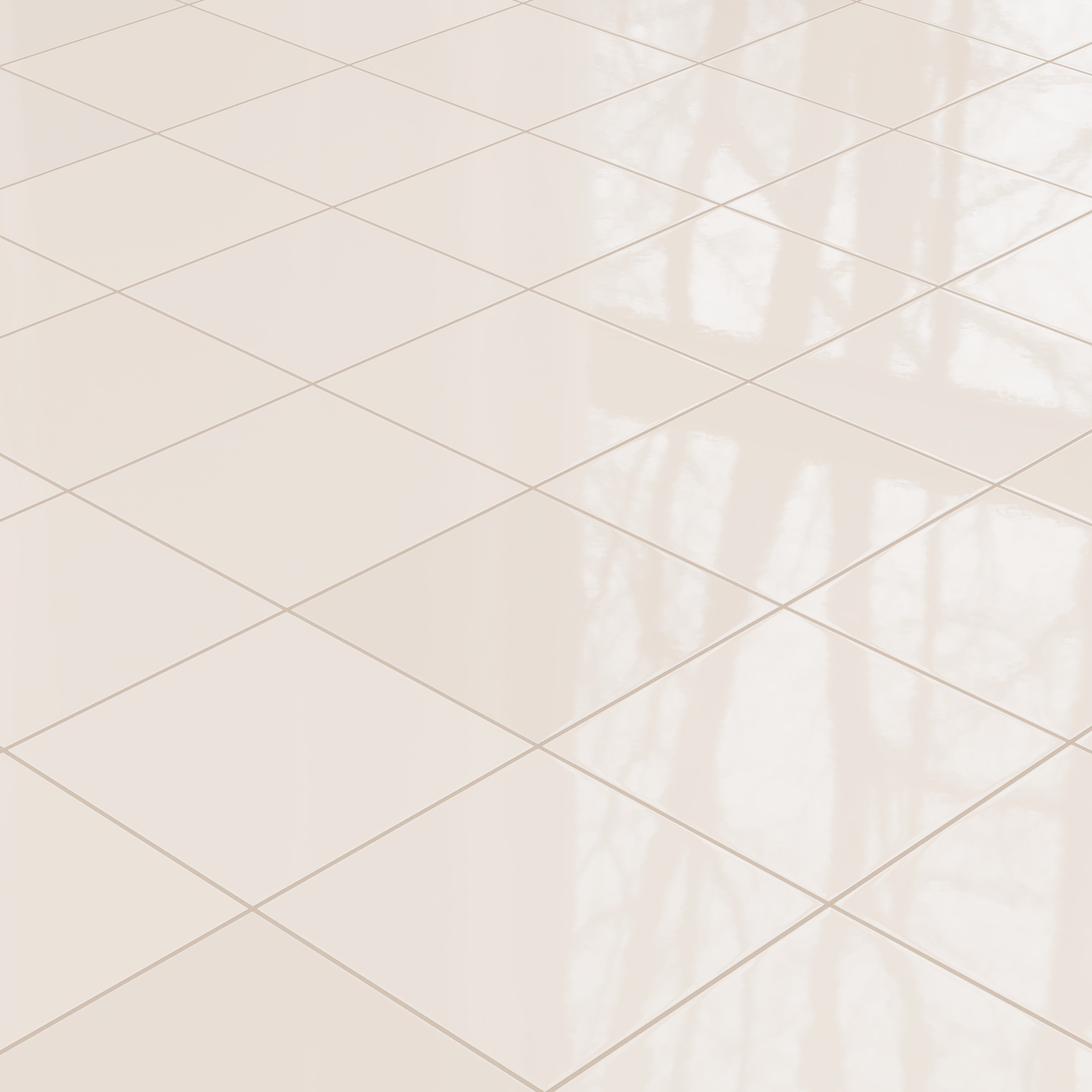 12x12 Natural Press Ceramic Tile in Full Sail Gloss