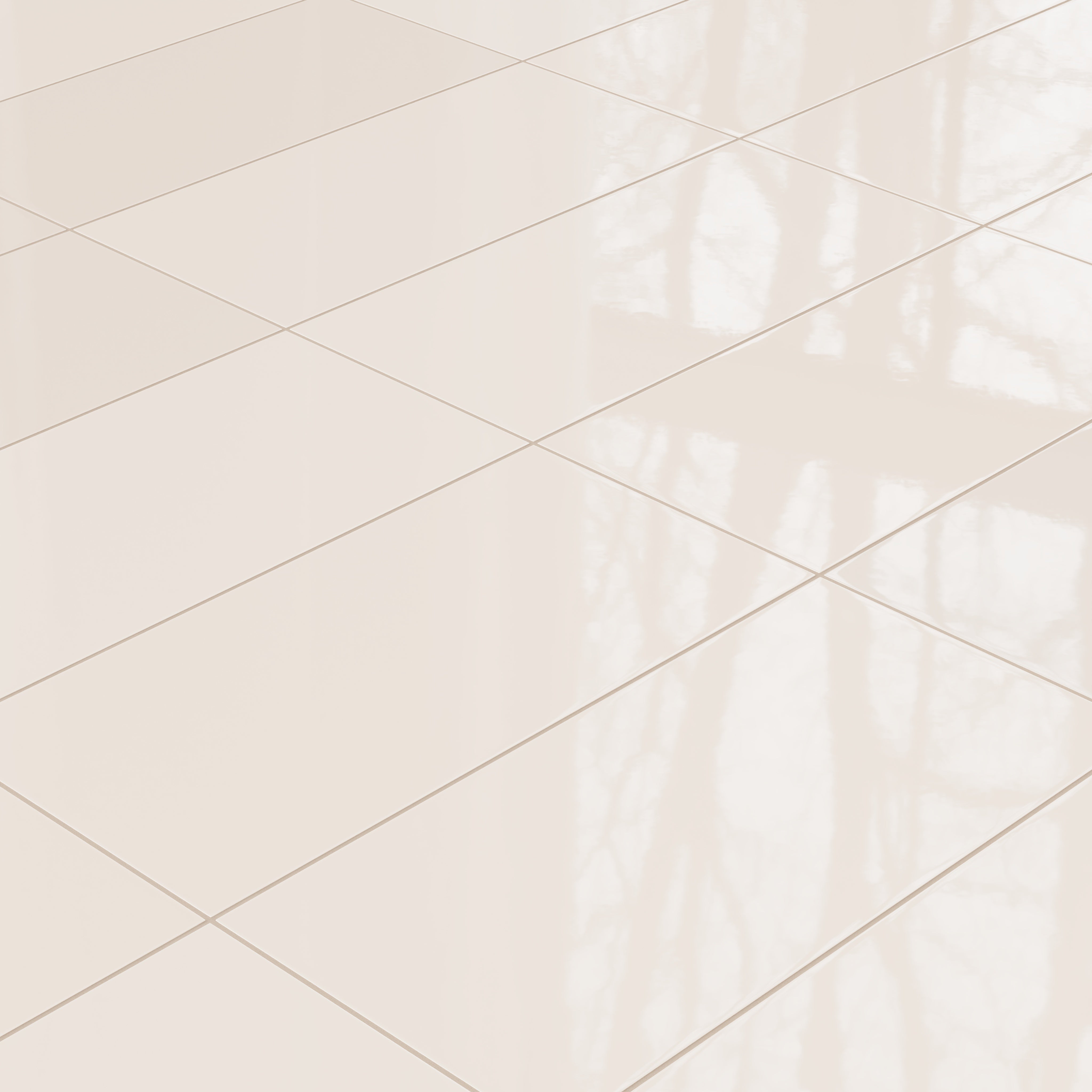 12x24 Natural Press Ceramic Tile in Full Sail Gloss