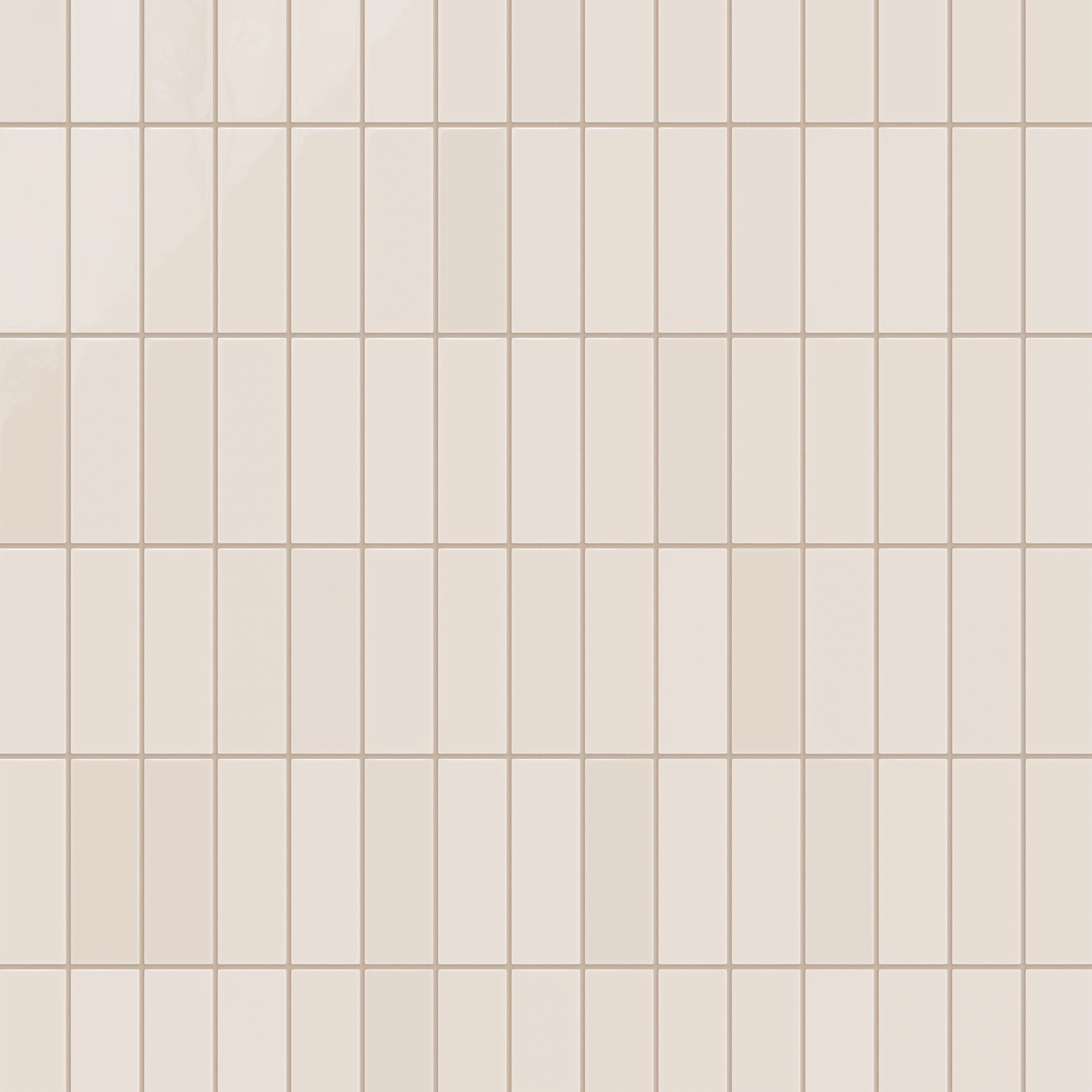 2x6 Natural Press Ceramic Tile in Full Sail Gloss