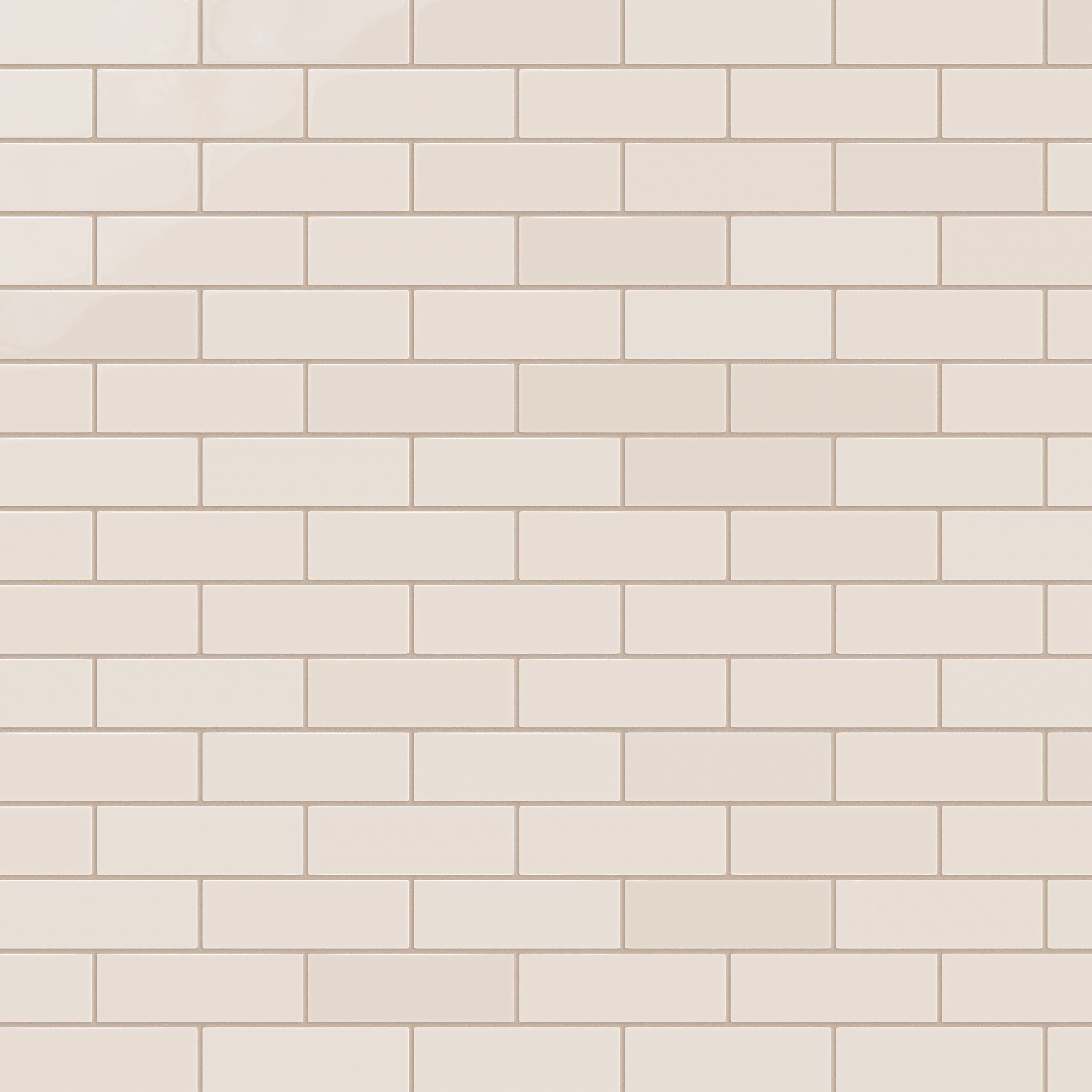 2x6 Natural Press Ceramic Tile in Full Sail Gloss