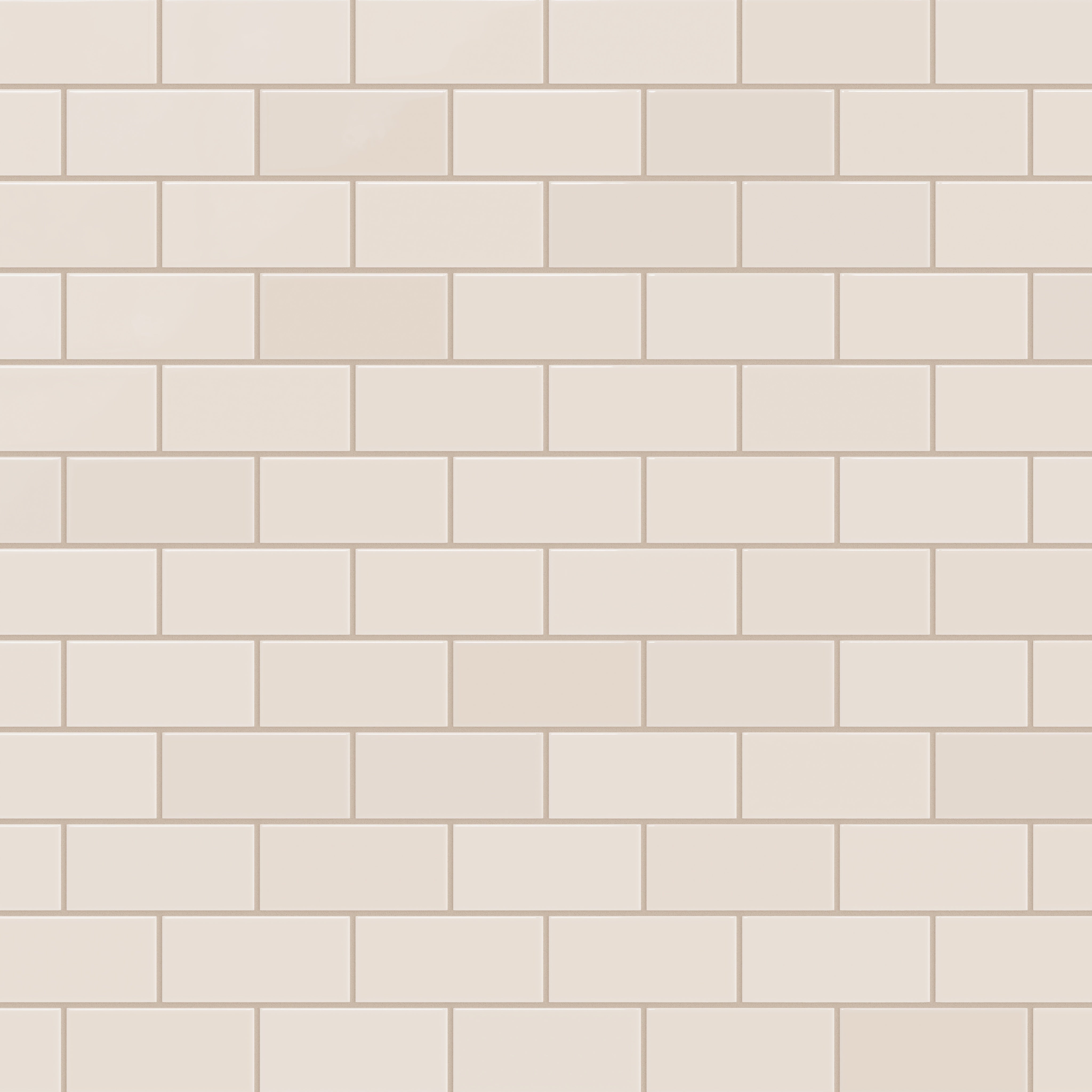 Quick Ship 3x6 Natural Press Tile in Full Sail Gloss
