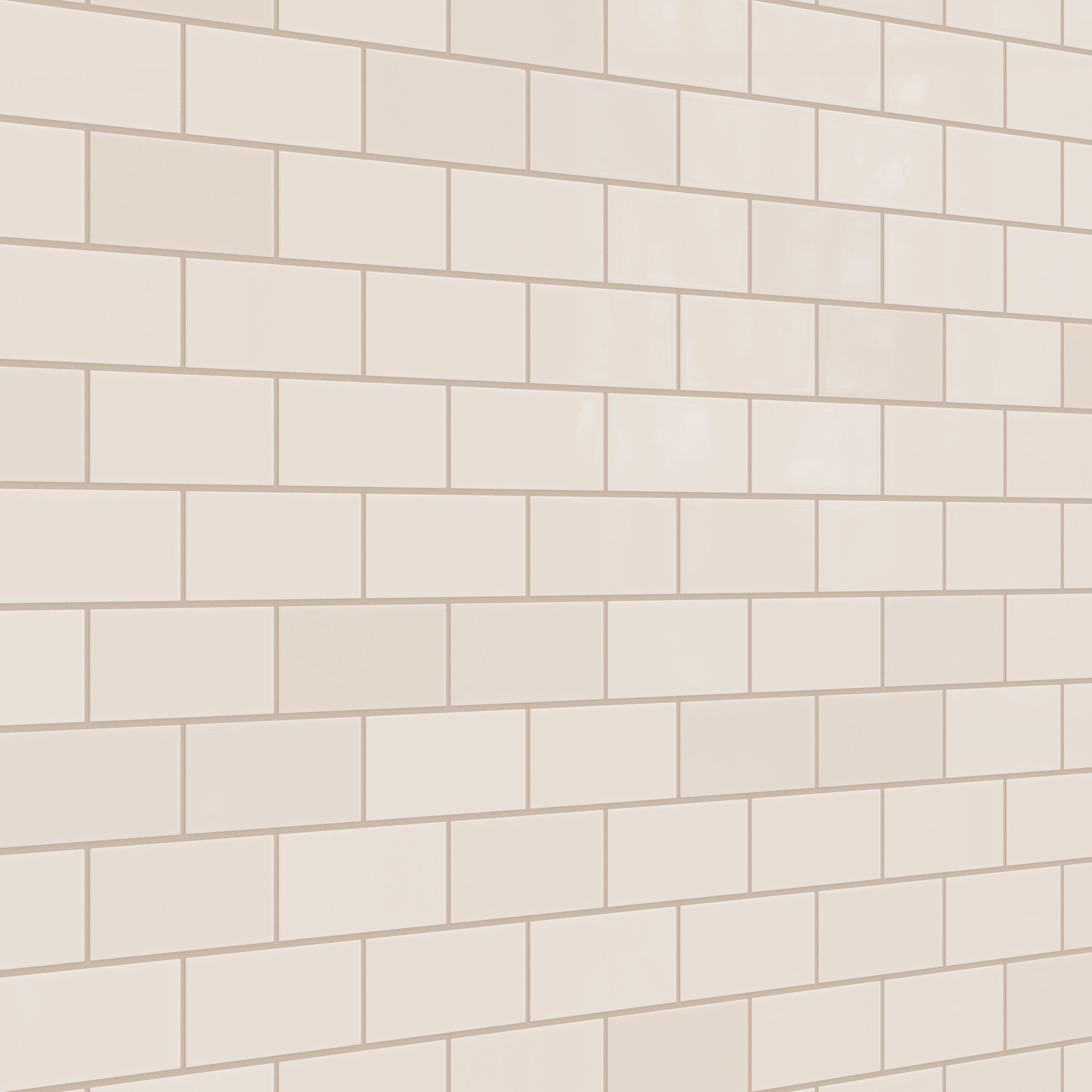 3x6 Natural Press Ceramic Tile in Full Sail Gloss