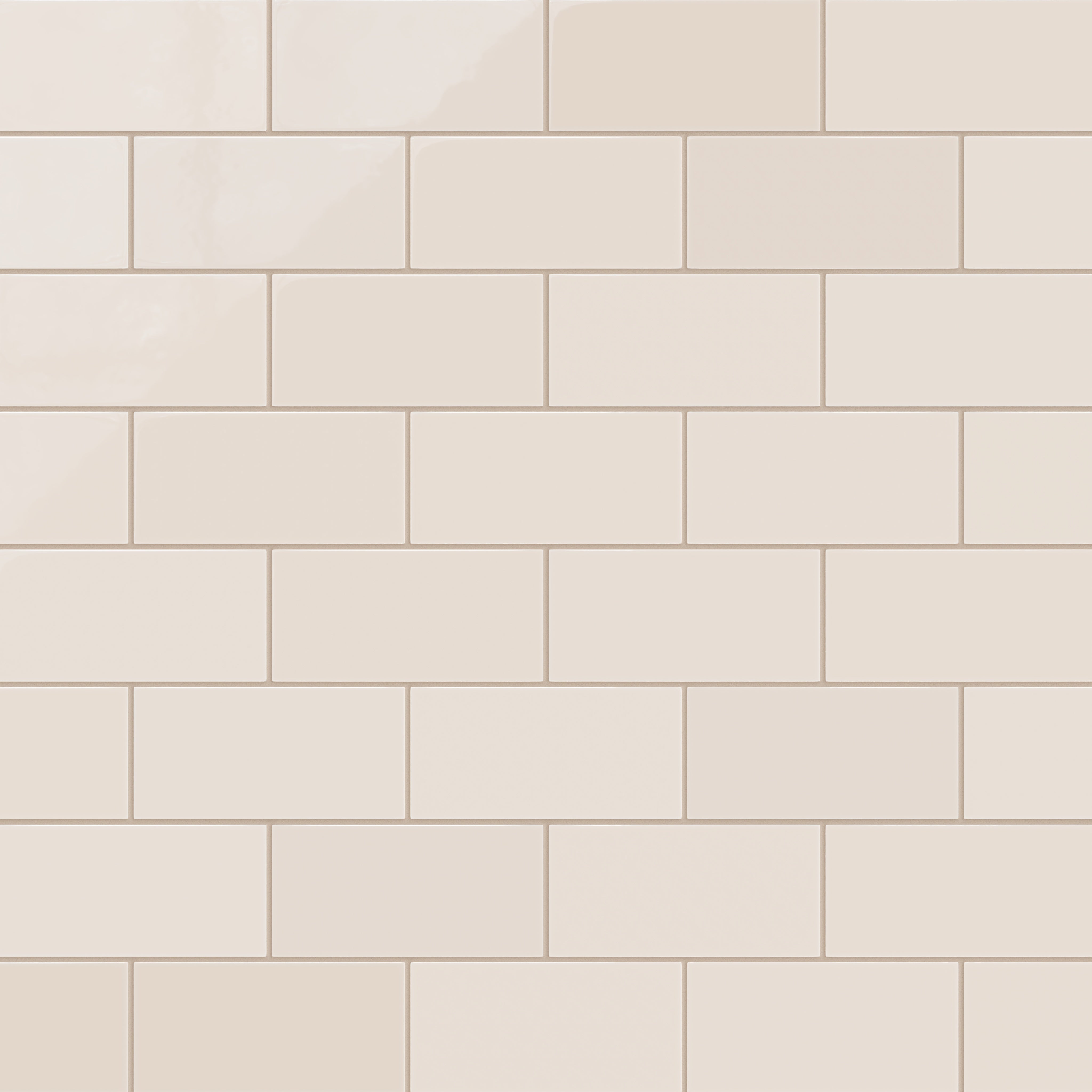 4x8 Natural Press Ceramic Tile in Full Sail Gloss