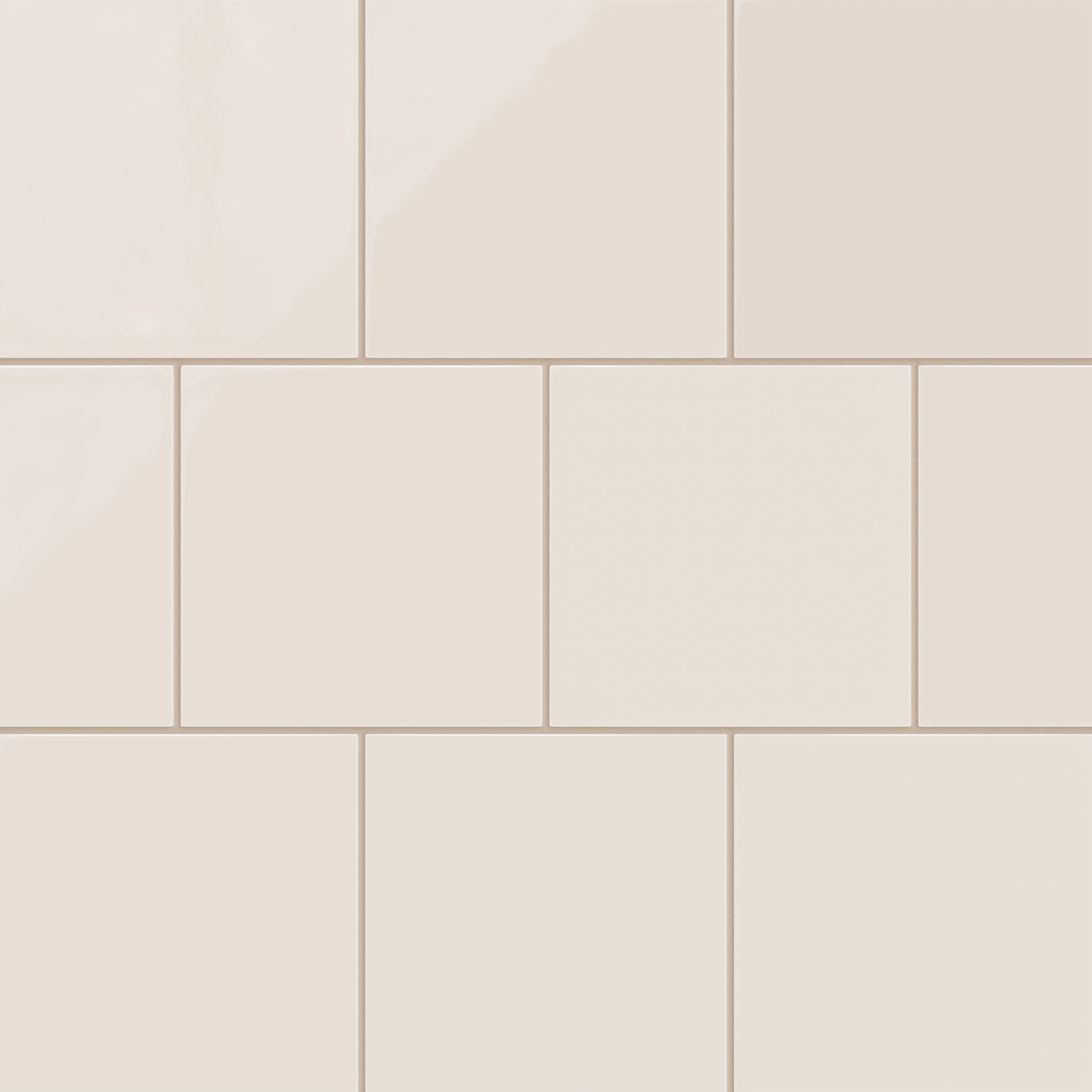 8x8 Natural Press Ceramic Tile in Full Sail Gloss