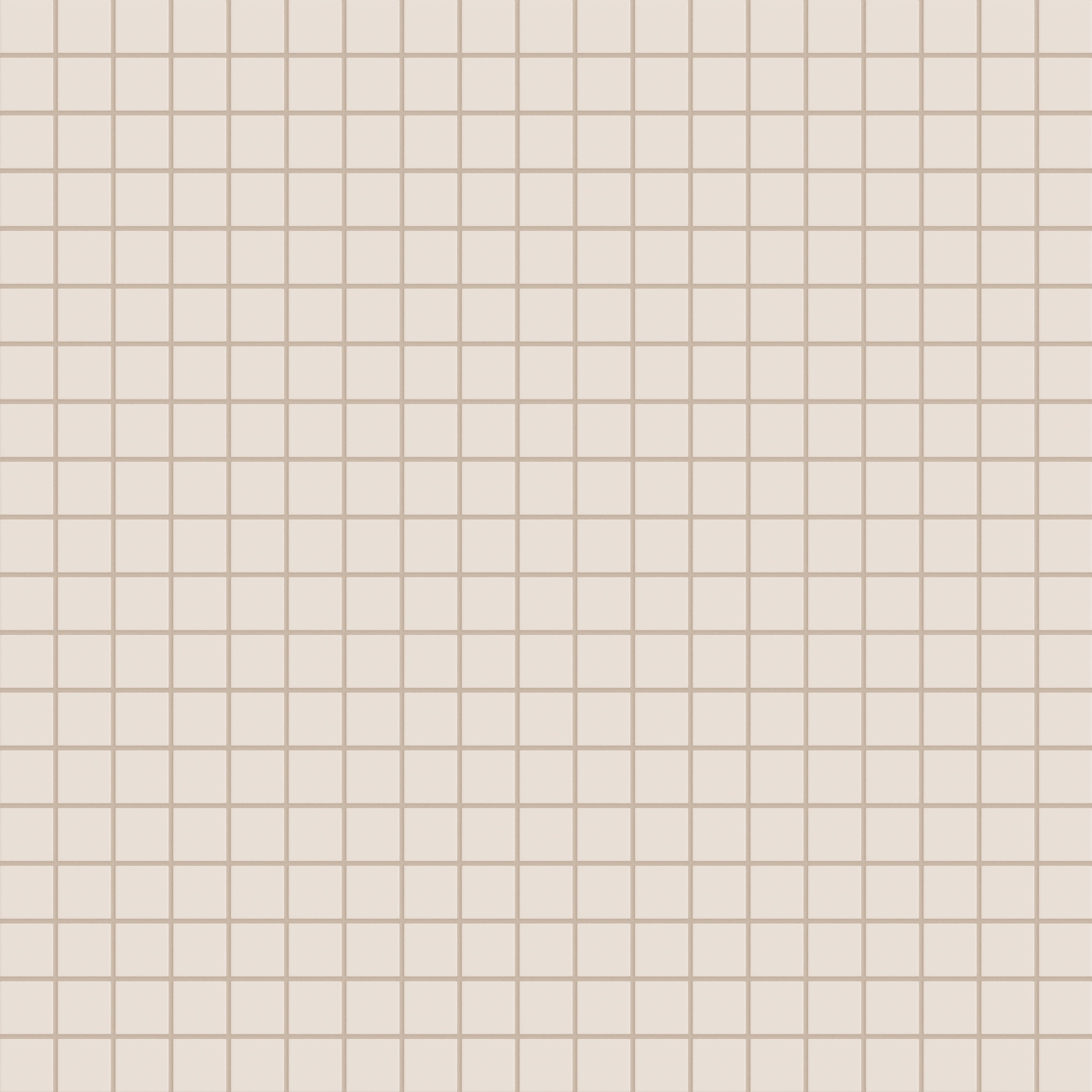 2x2 Straight Set Sheeted Natural Press Ceramic Mosaic Tile in Full Sail Matte