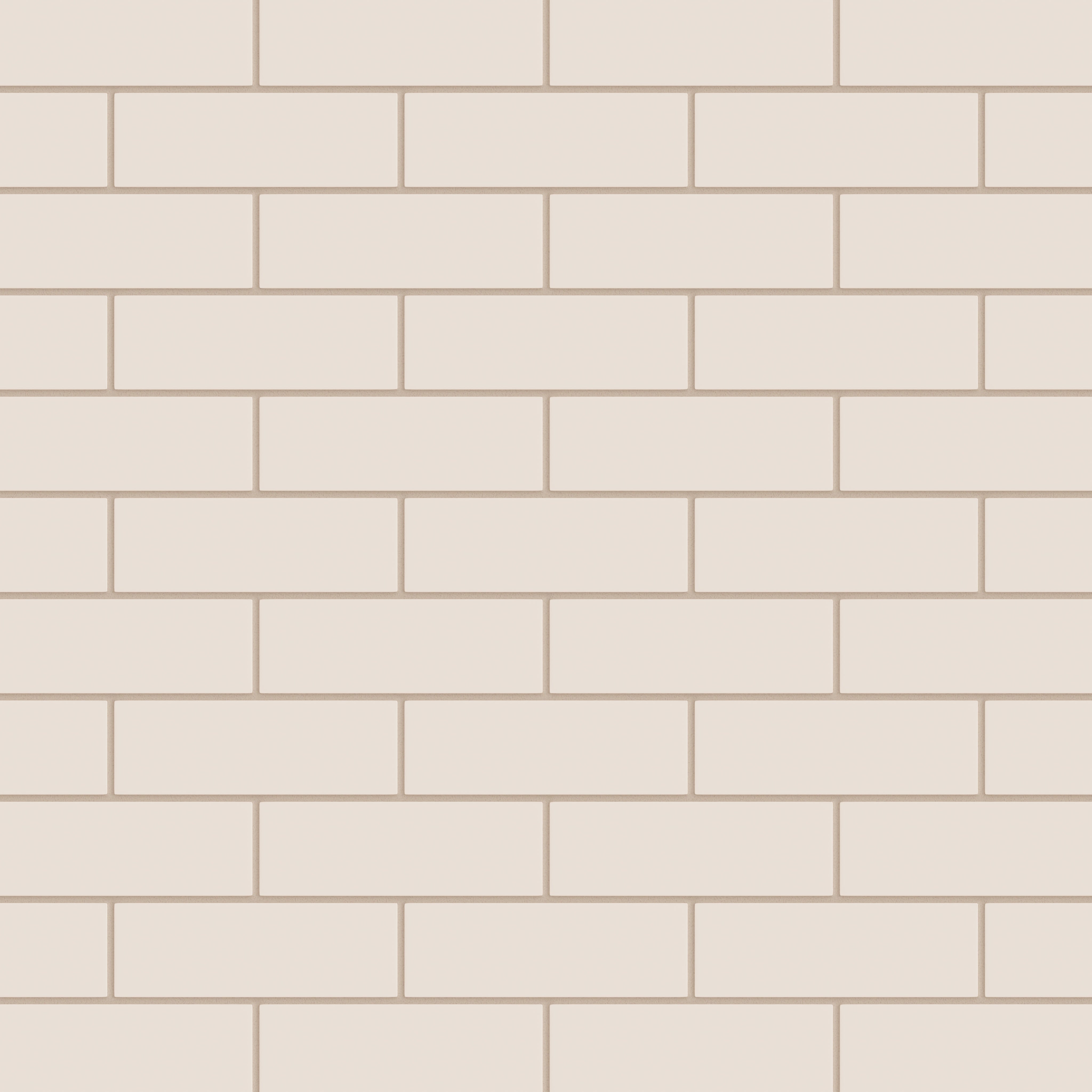 2x6 Natural Press Ceramic Tile in Full Sail Matte