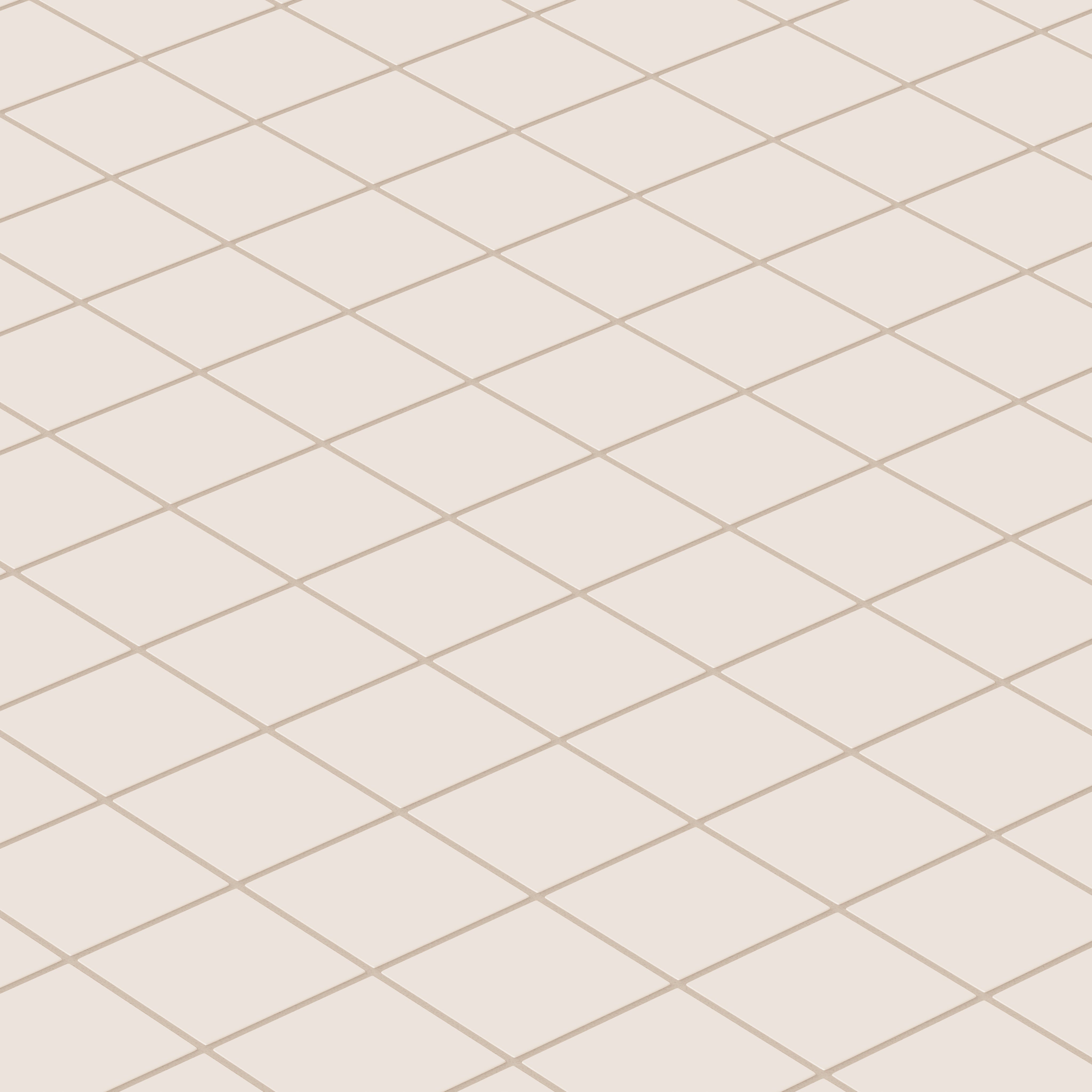 Quick Ship 3x3 Straight Set Sheeted Natural Press Ceramic Mosaic Tile in Full Sail Matte