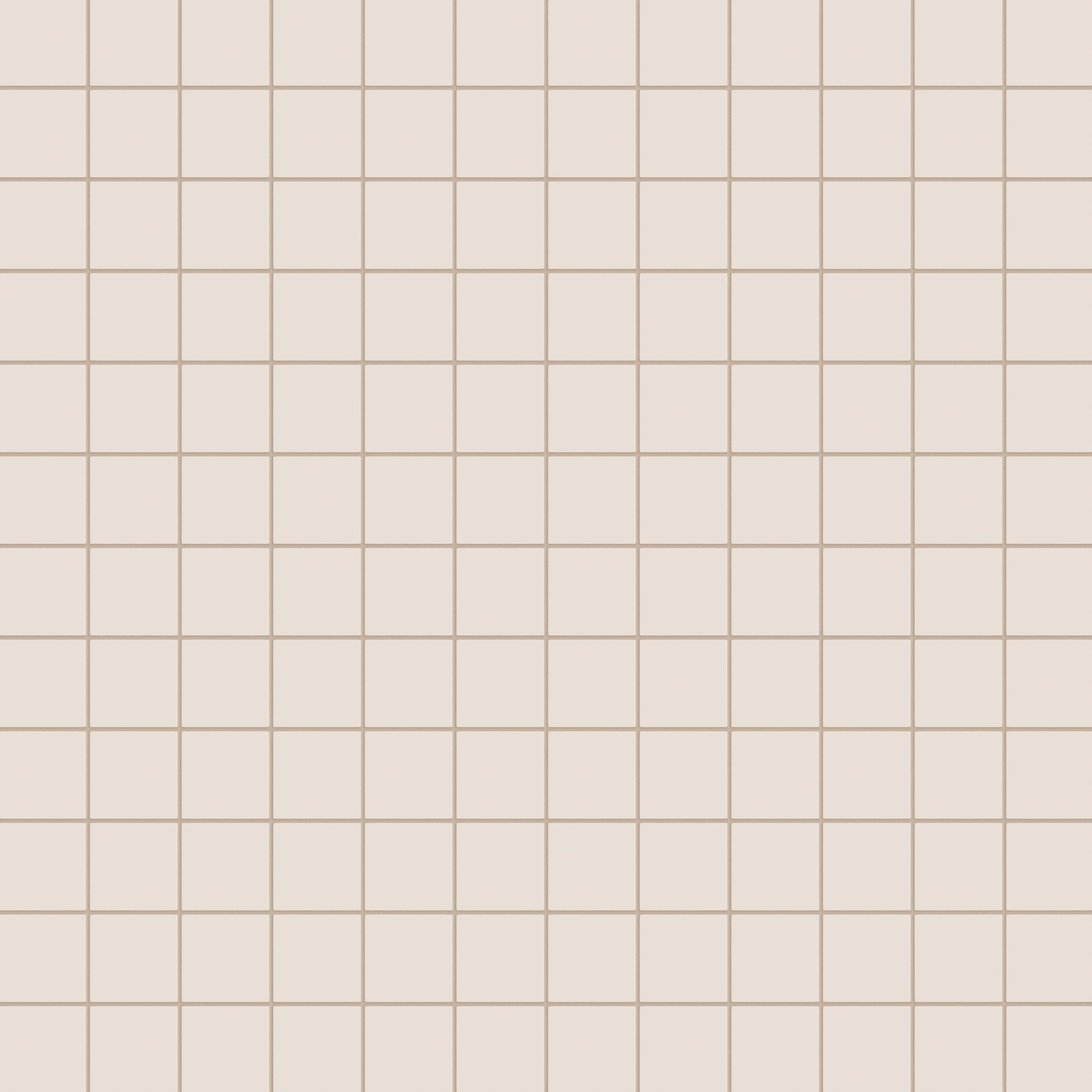 3x3 Straight Set Sheeted Natural Press Ceramic Mosaic Tile in Full Sail Matte