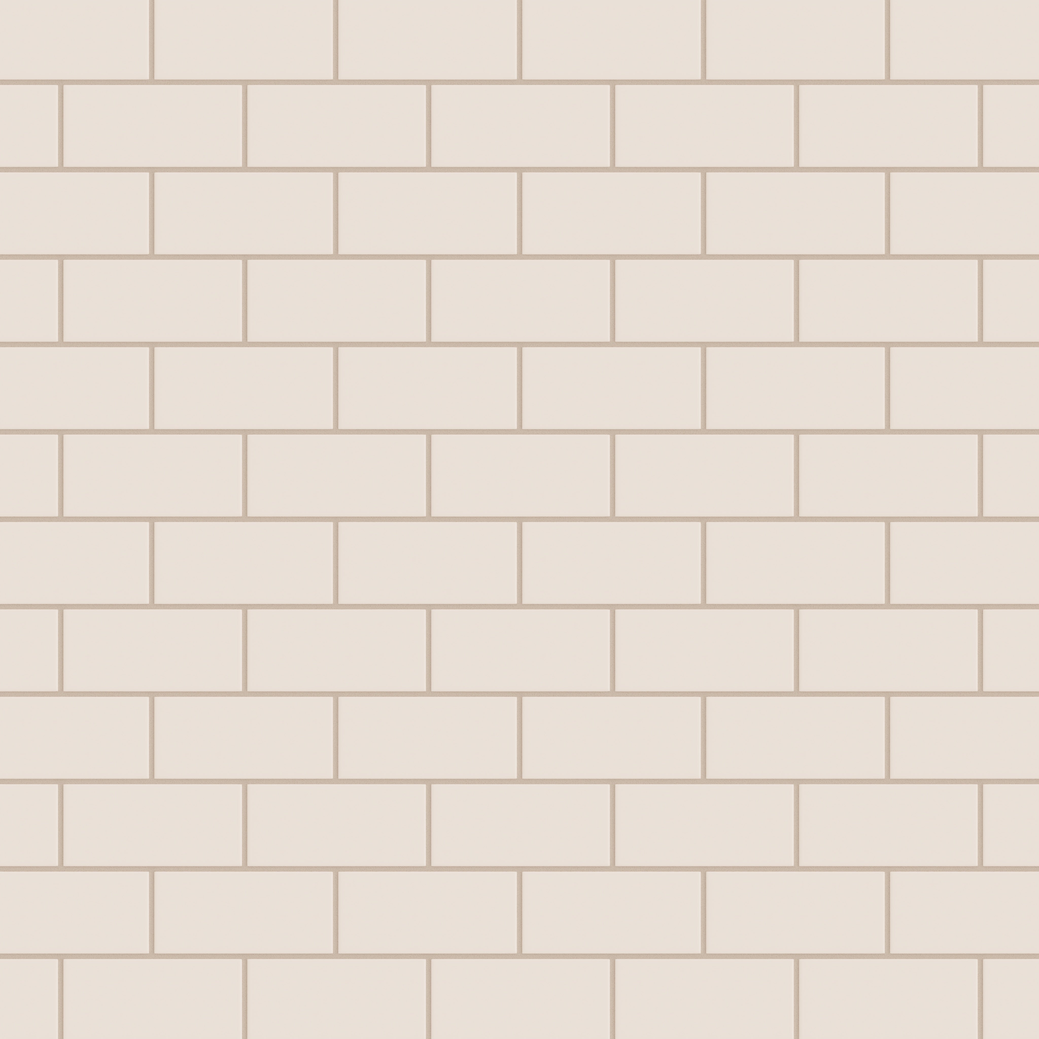 3x6 Natural Press Ceramic Tile in Full Sail Matte