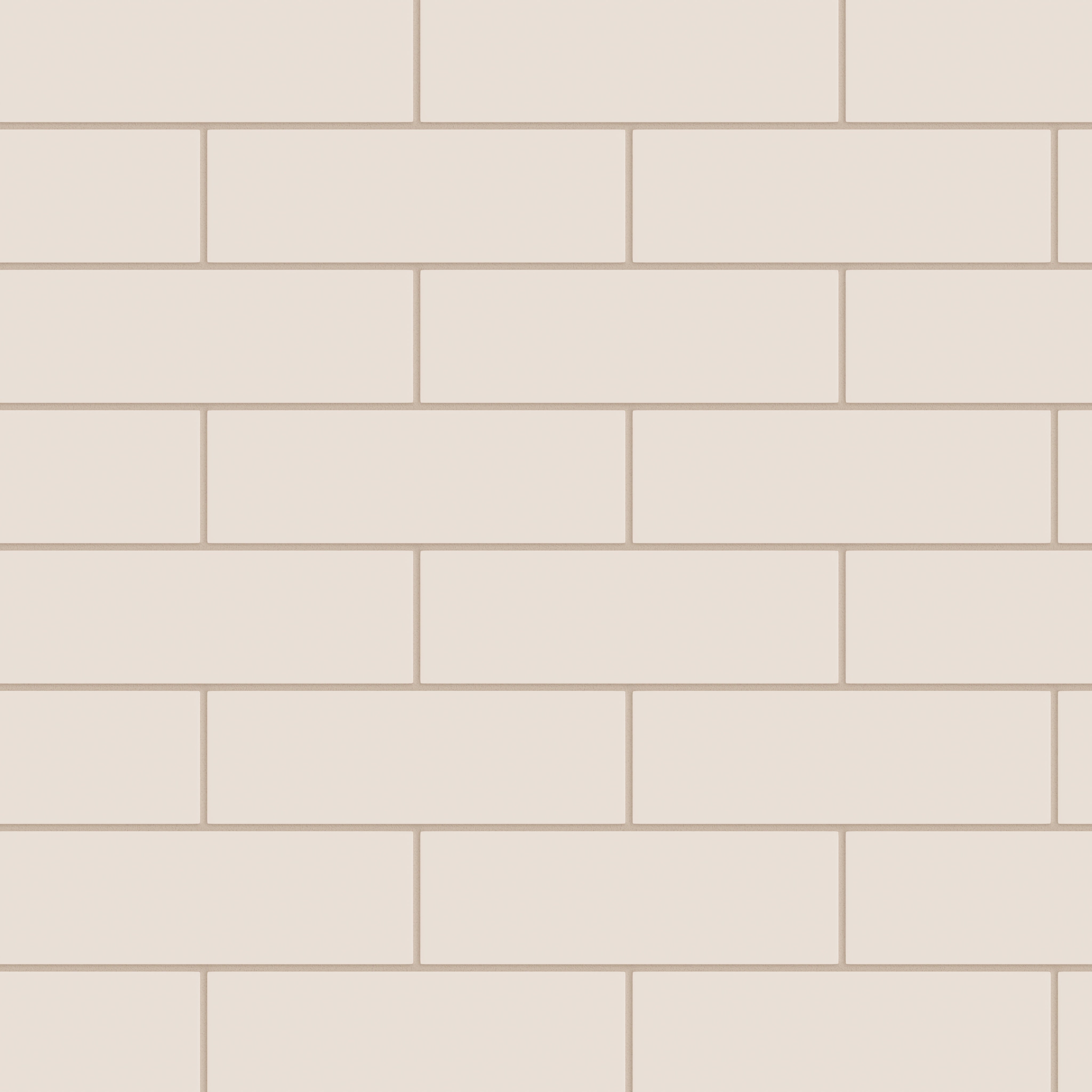 3x9 Natural Press Ceramic Tile in Full Sail Matte