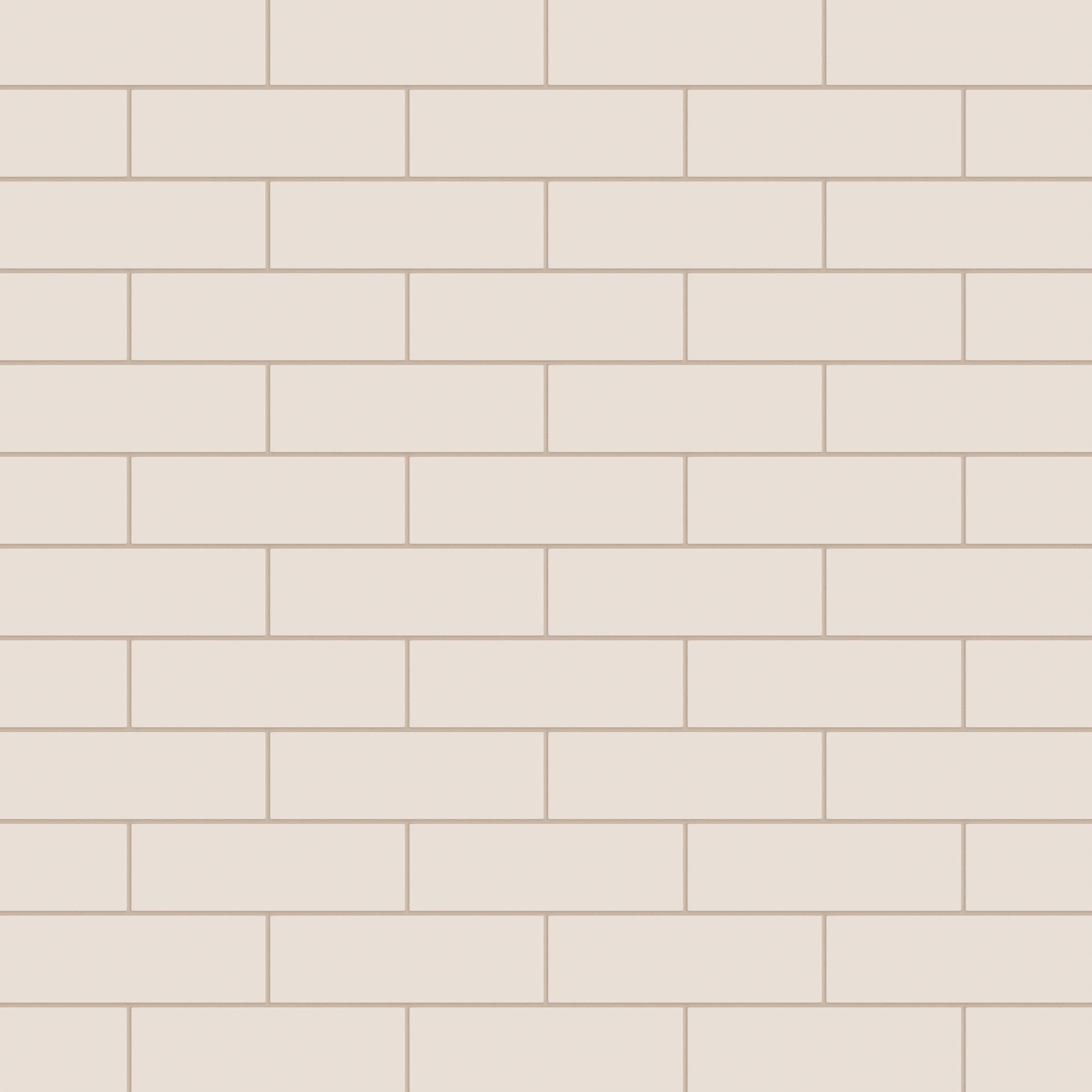 3x9 Natural Press Ceramic Tile in Full Sail Matte