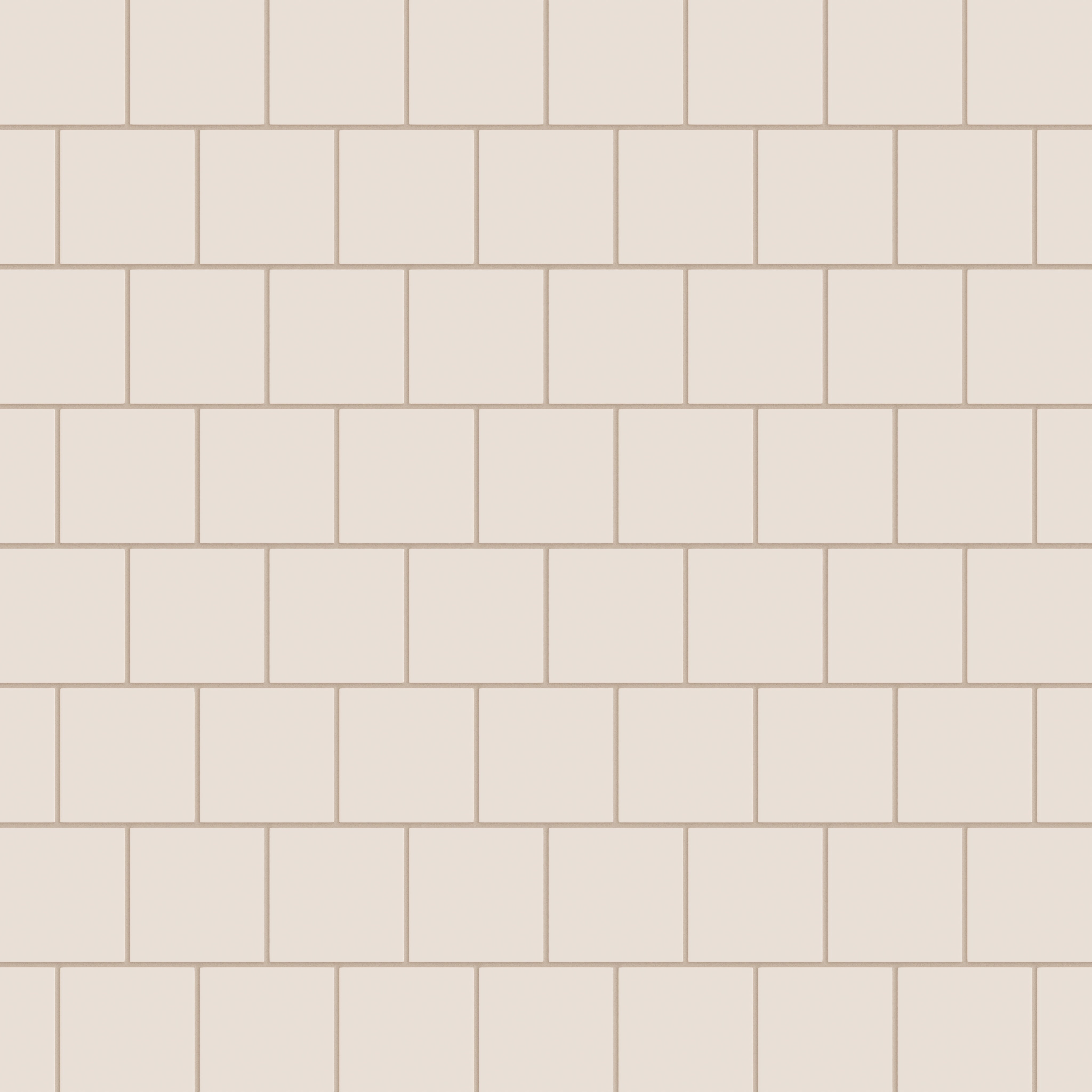 4x4 Natural Press Ceramic Tile in Full Sail Matte