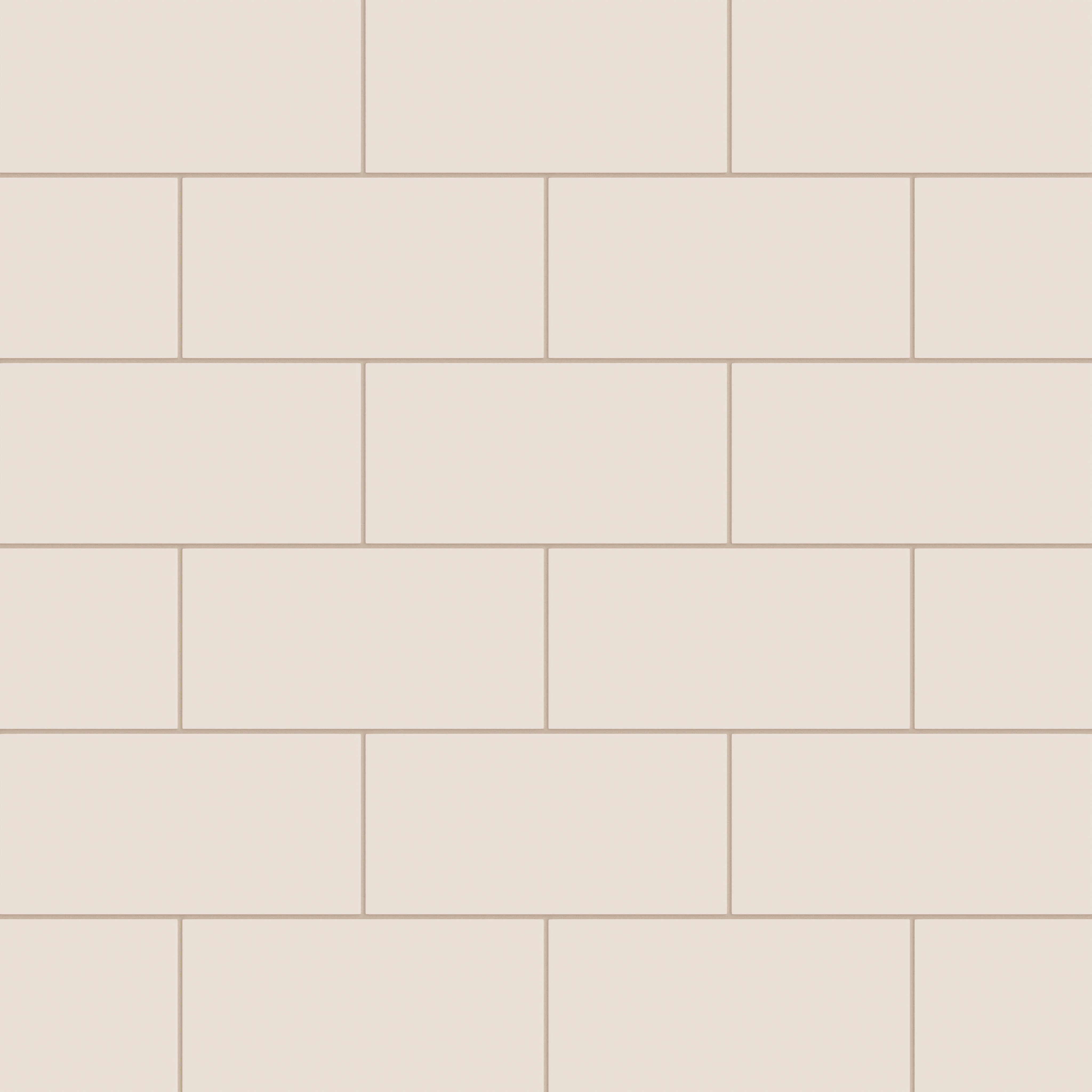 Quick Ship 6x12 Natural Press Tile in Full Sail Matte