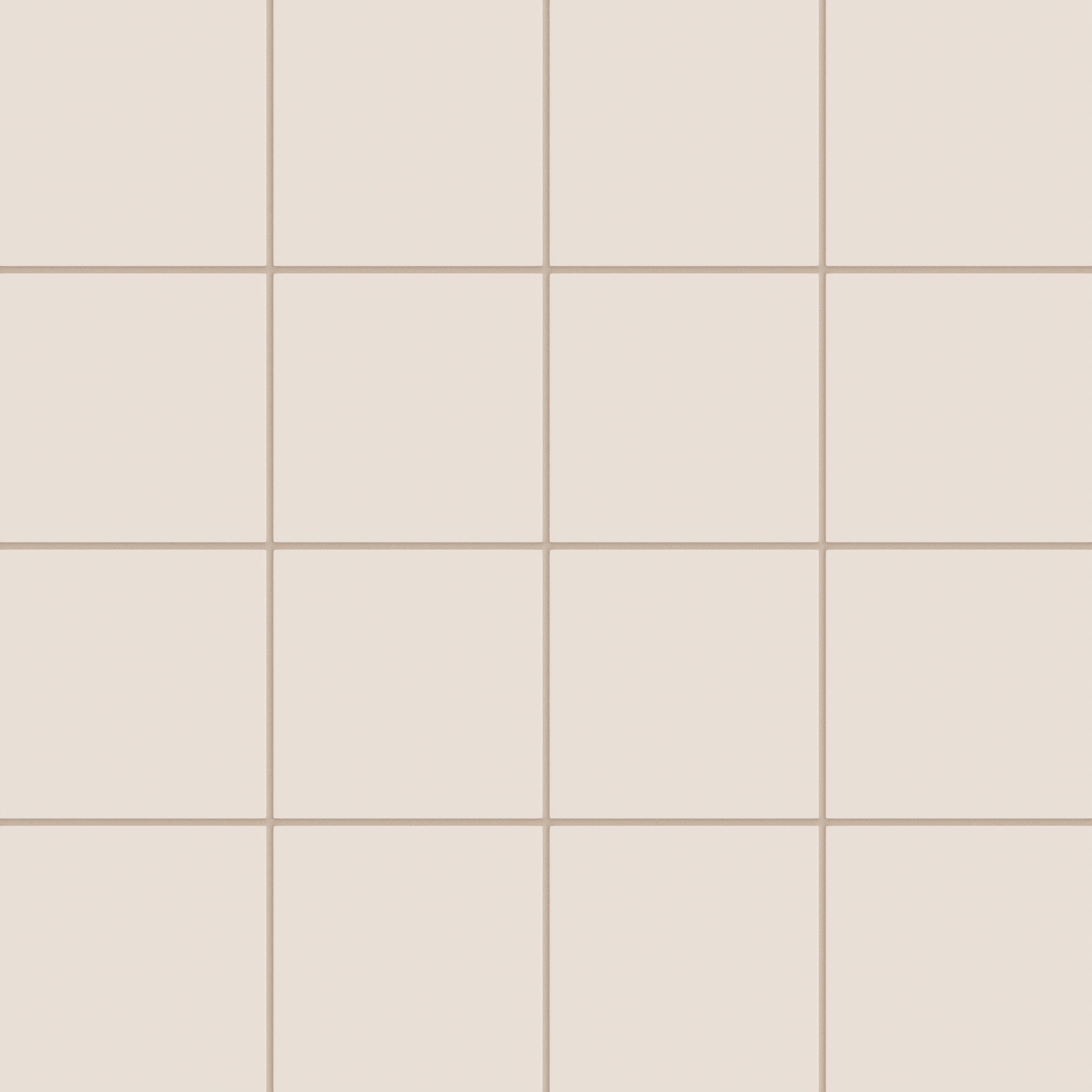 6x6 Natural Press Ceramic Tile in Full Sail Matte