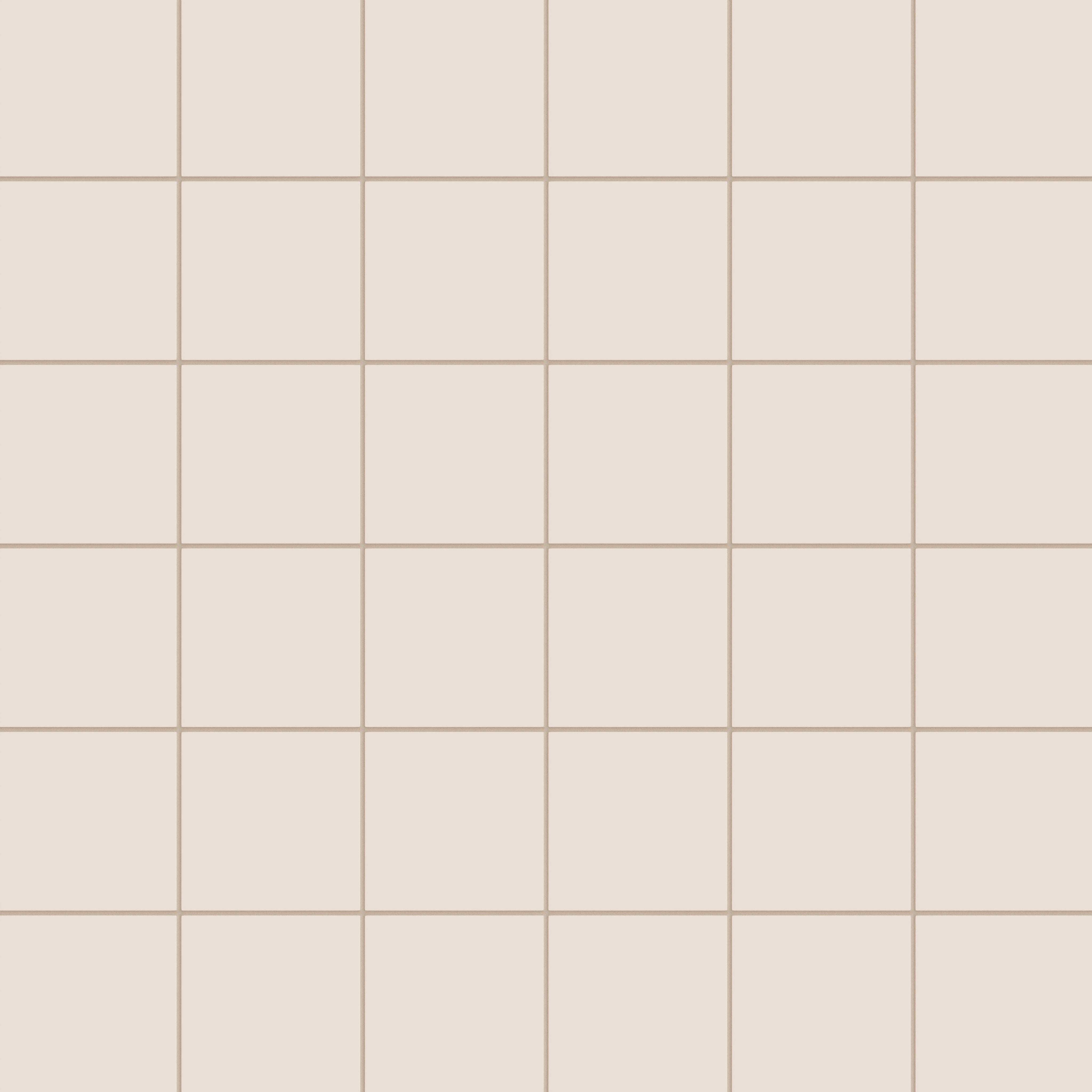 6x6 Natural Press Ceramic Tile in Full Sail Matte