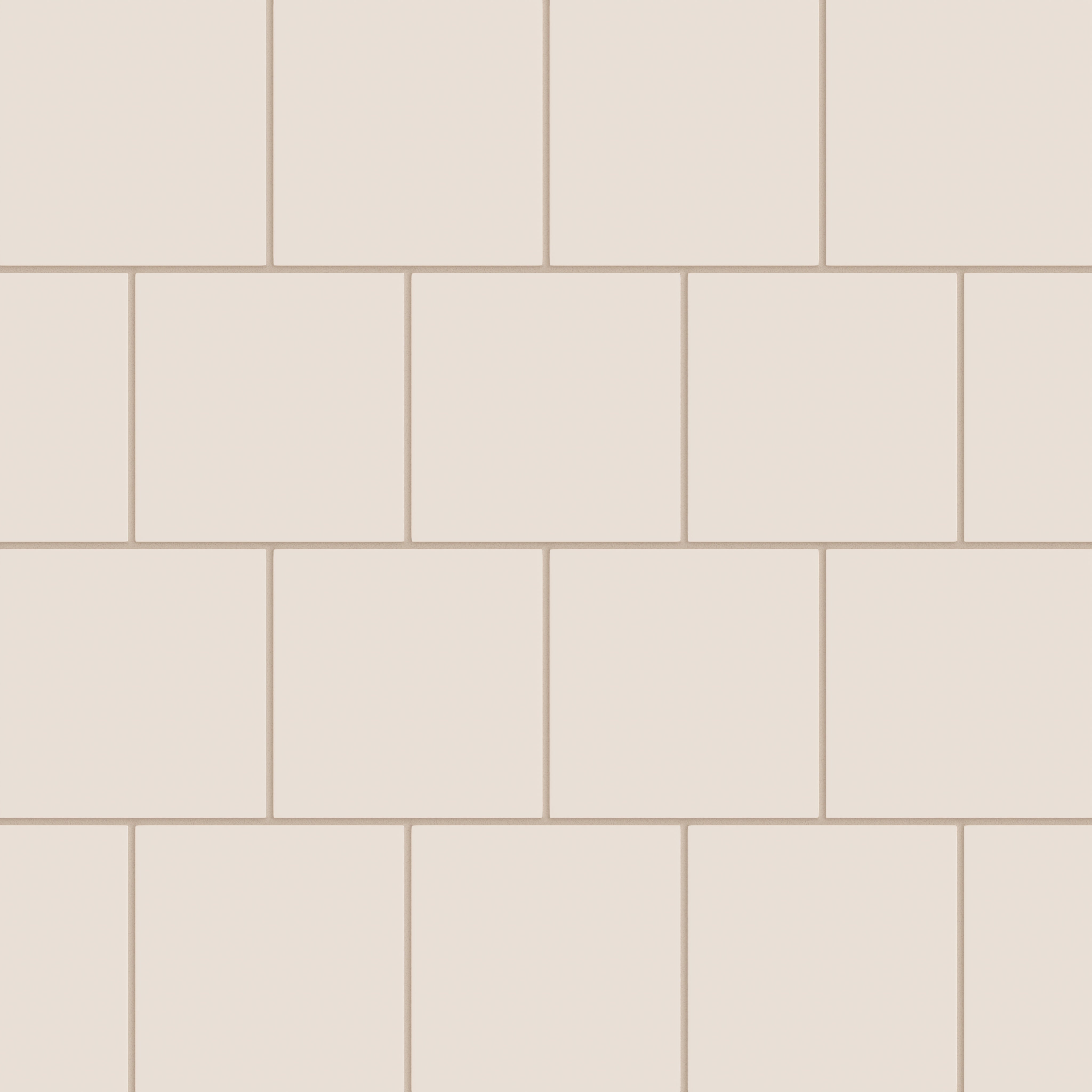 6x6 Natural Press Ceramic Tile in Full Sail Matte