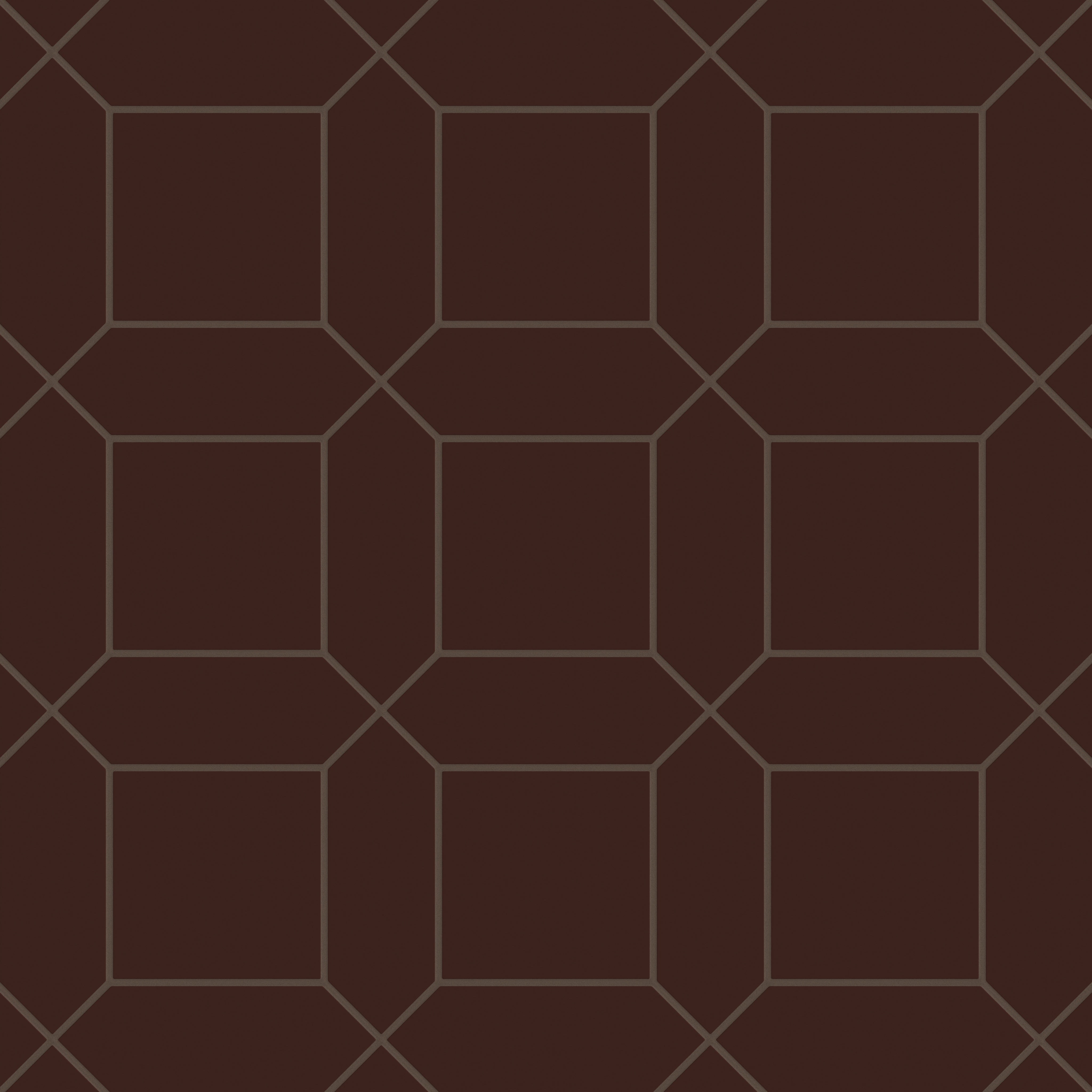 Atrium Original Ceramic Tile in Garnet Matte