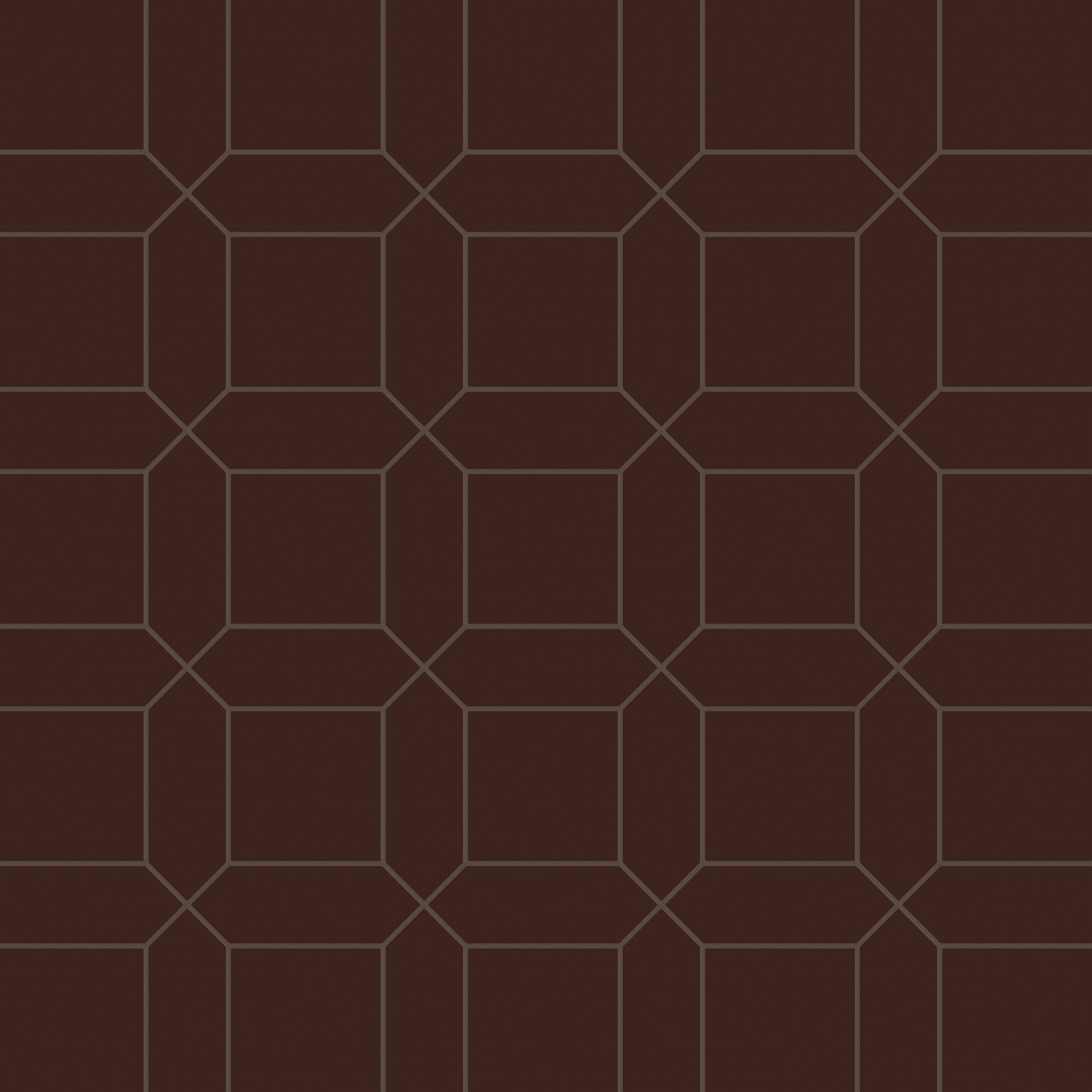 Atrium Original Ceramic Tile in Garnet Matte