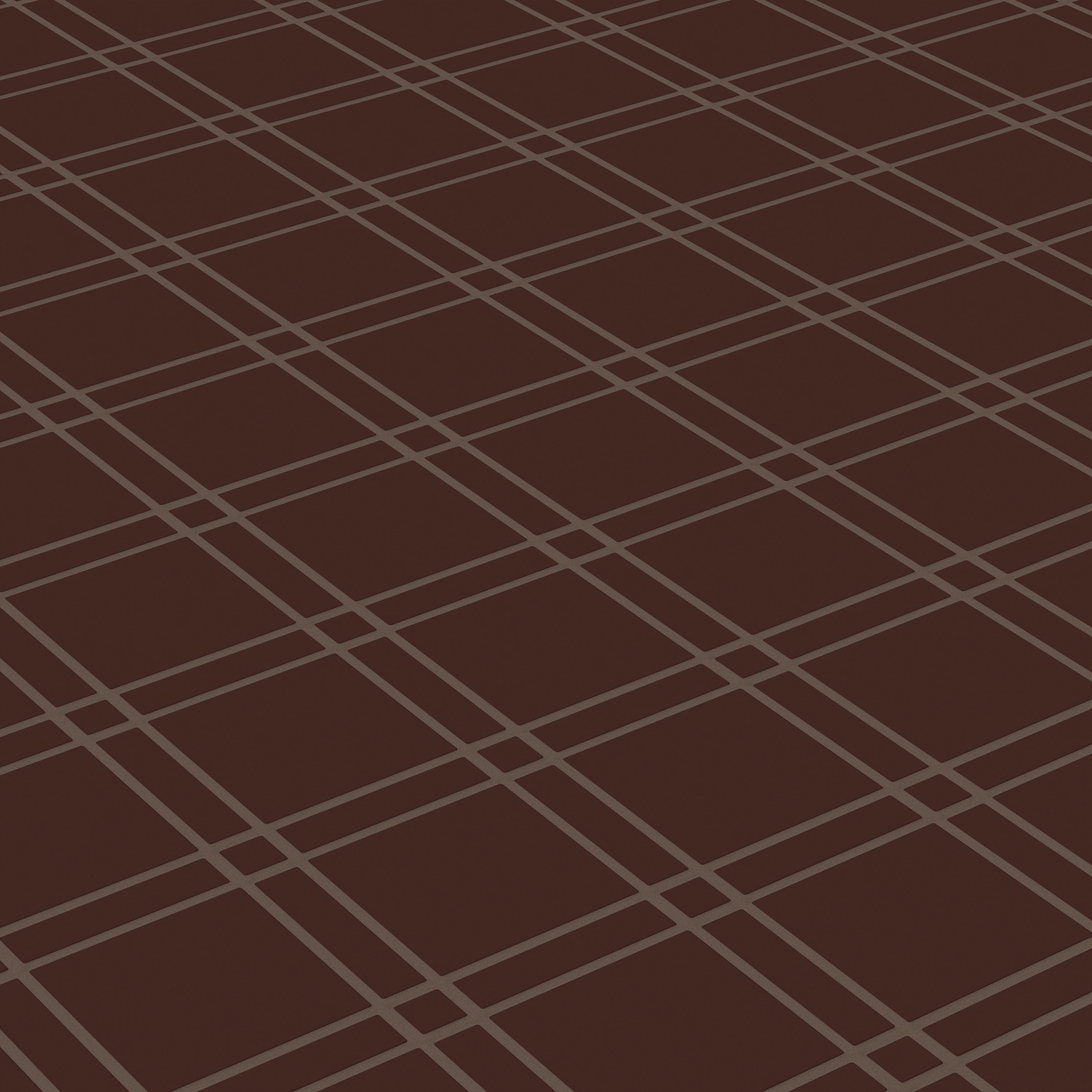 Lattice Sheeted Original Ceramic Tile in Garnet Matte