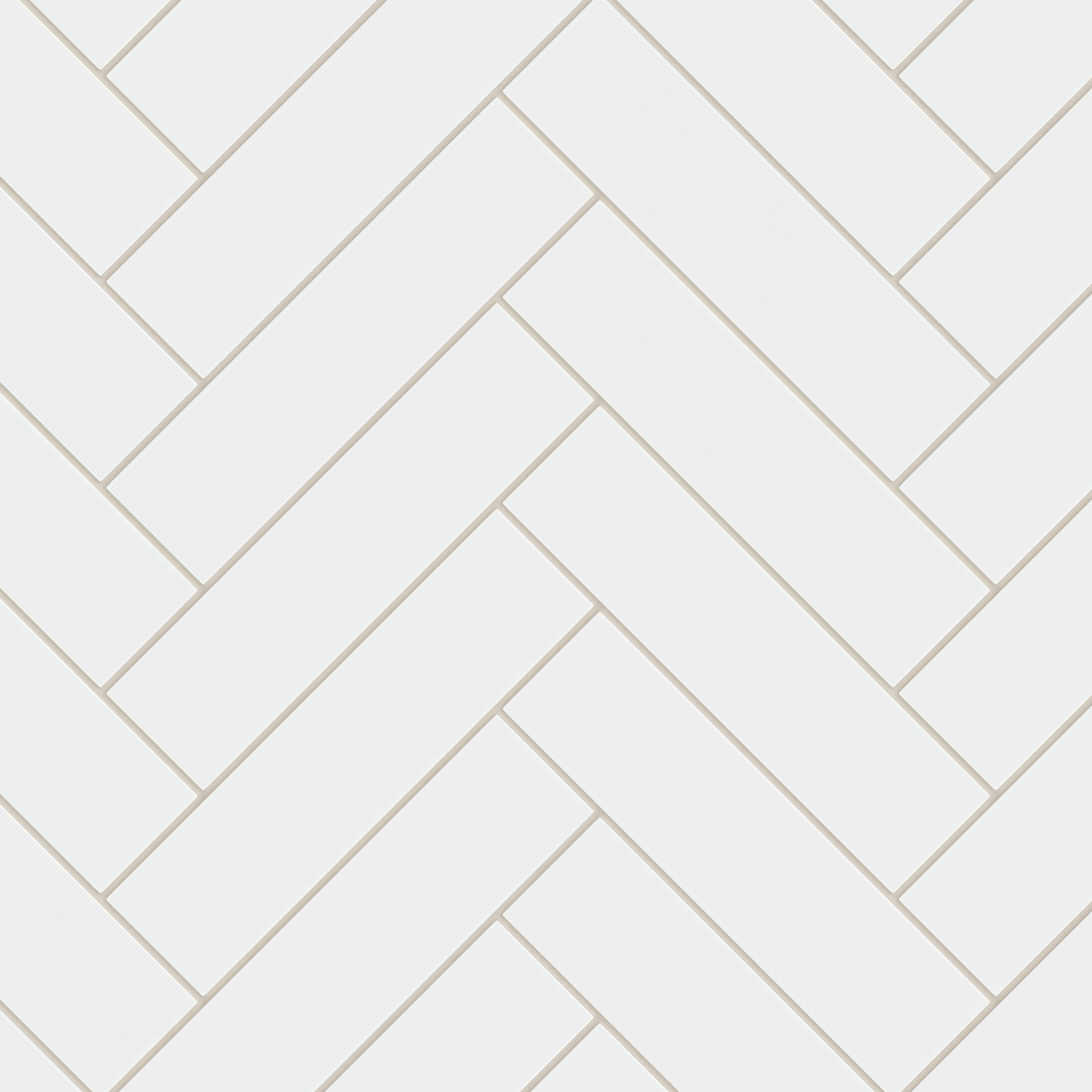3x12 Natural Press Ceramic Tile in Gesso Matte