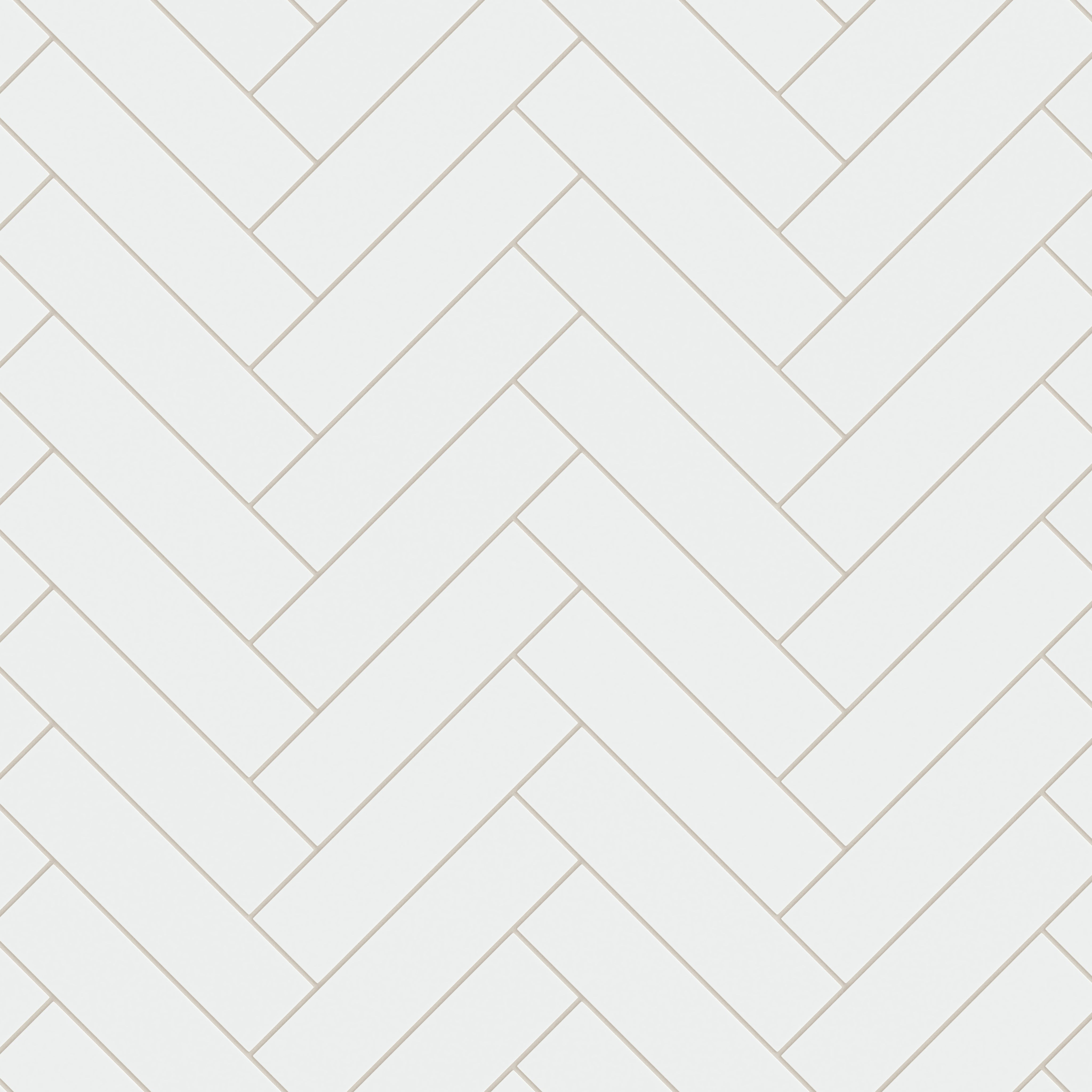 3x12 Natural Press Ceramic Tile in Gesso Matte