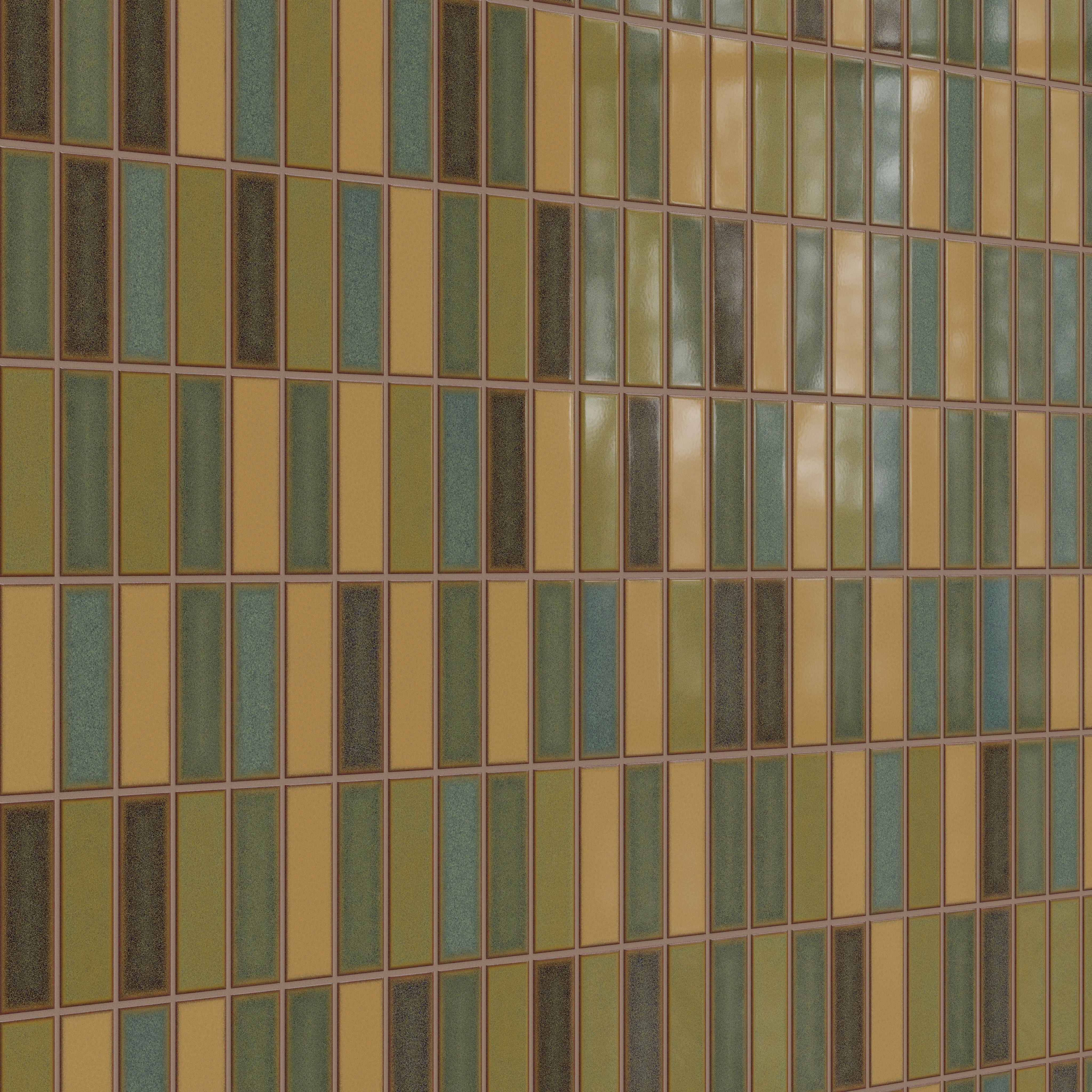 2x6 Original Ceramic Tile in Golden Hour