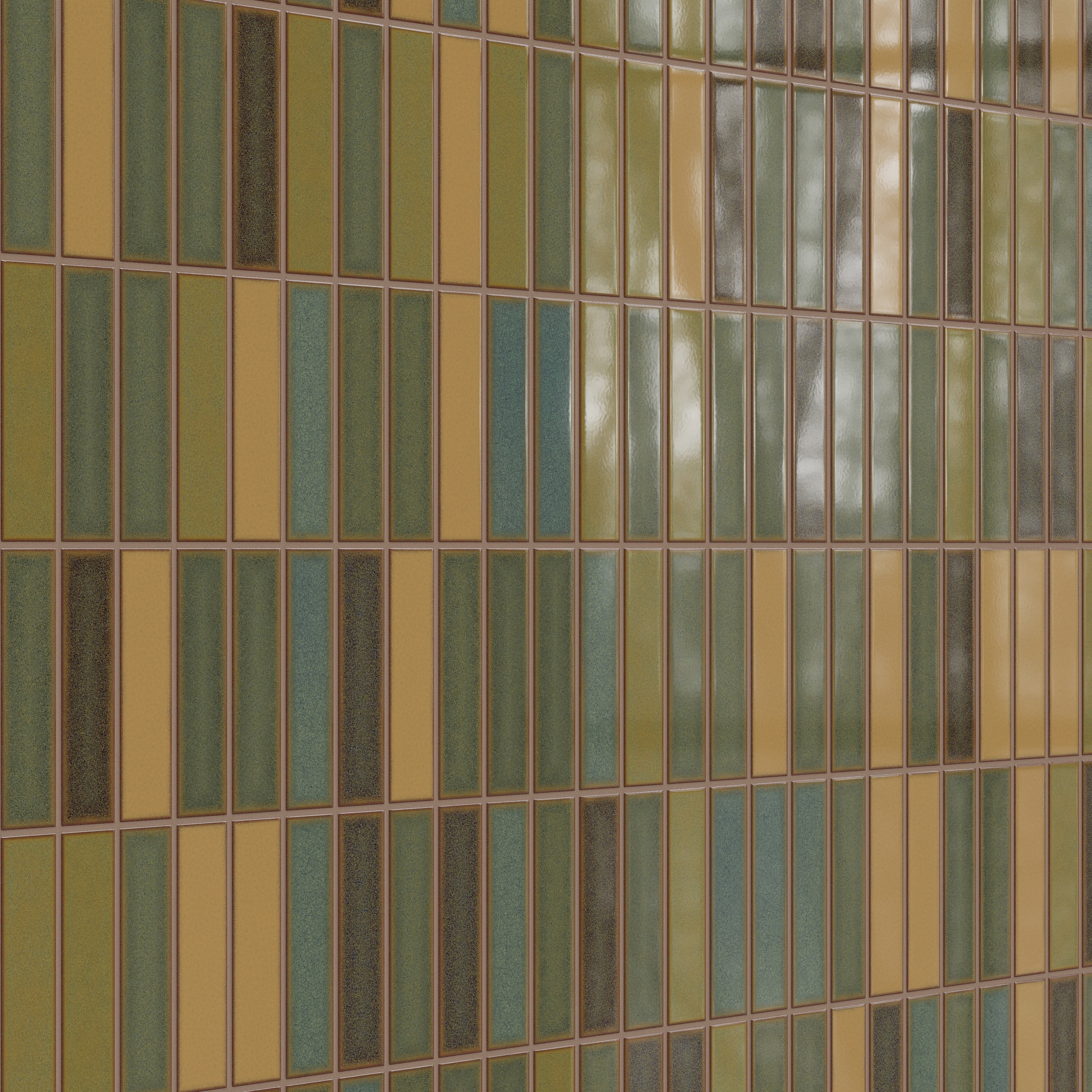 2x8 Original Ceramic Tile in Golden Hour