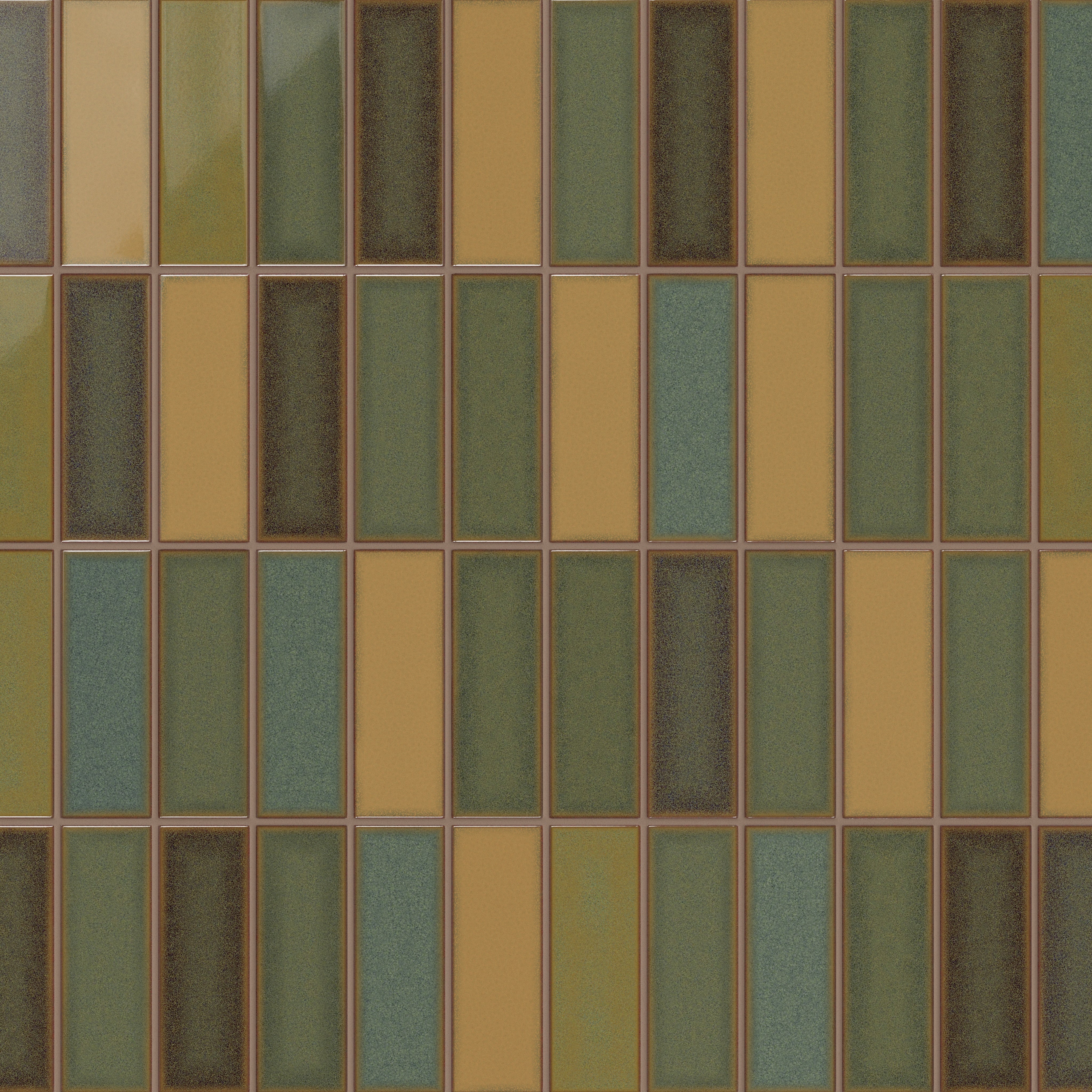 3x9 Original Ceramic Tile in Golden Hour