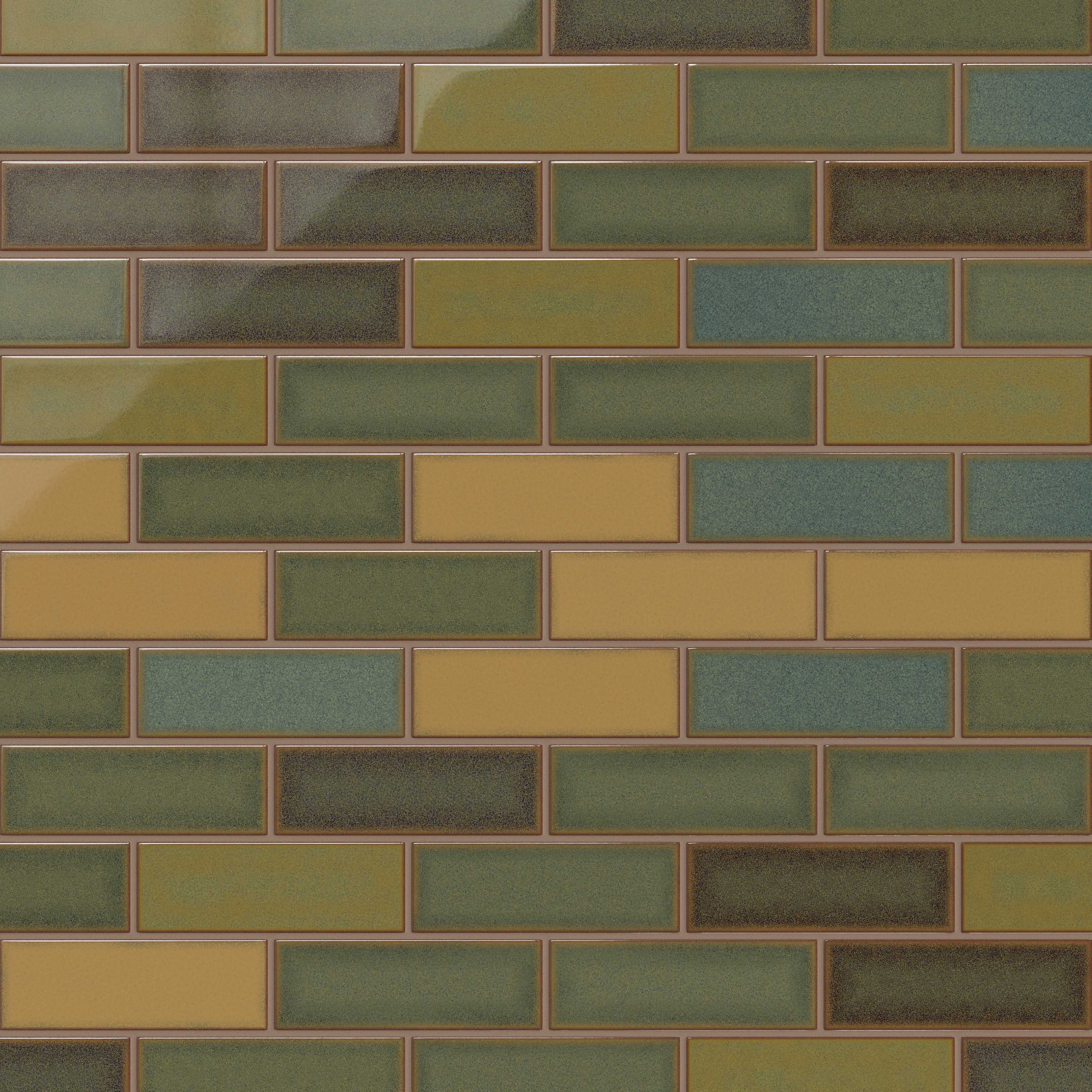 3x9 Original Ceramic Tile in Golden Hour