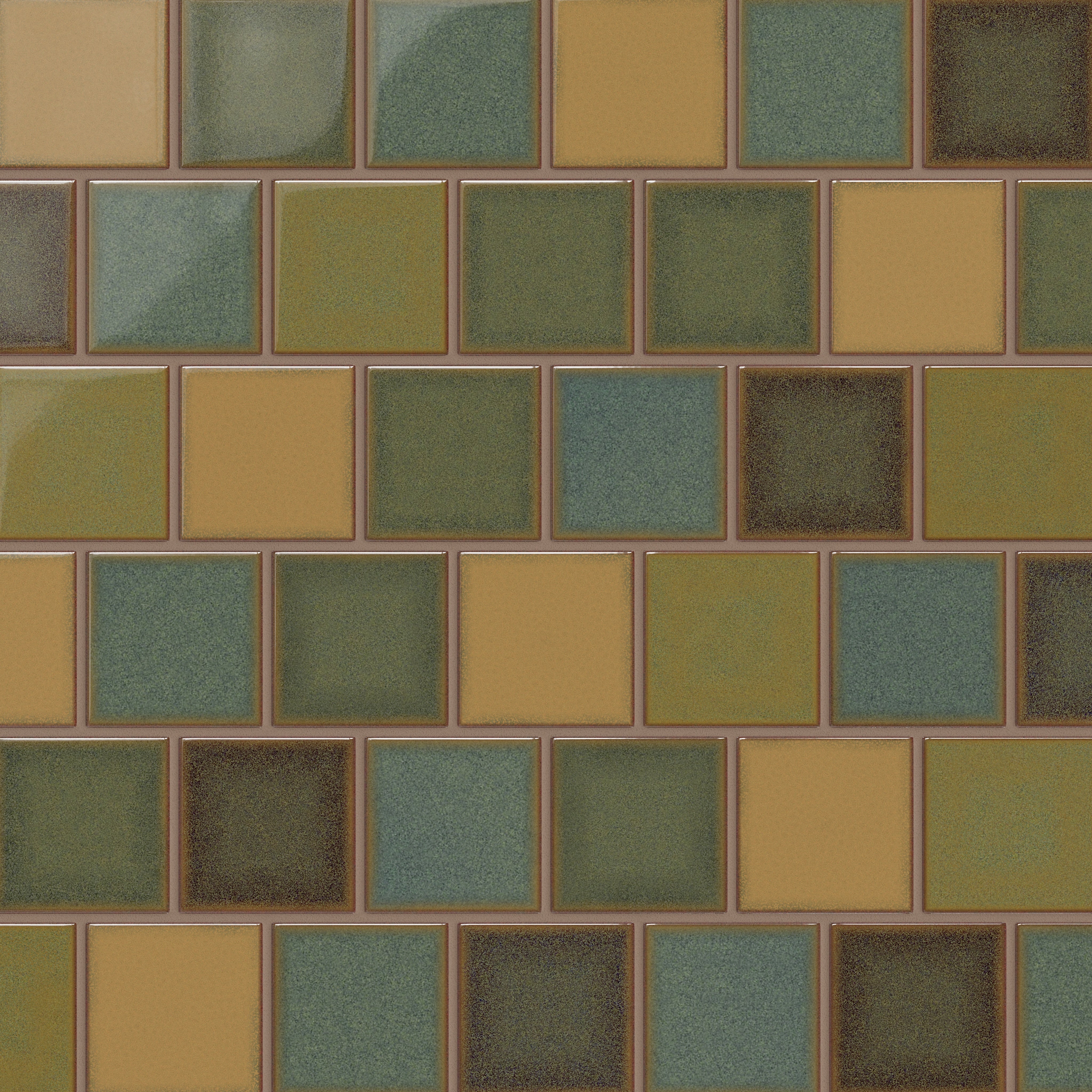 4x4 Original Ceramic Tile in Golden Hour
