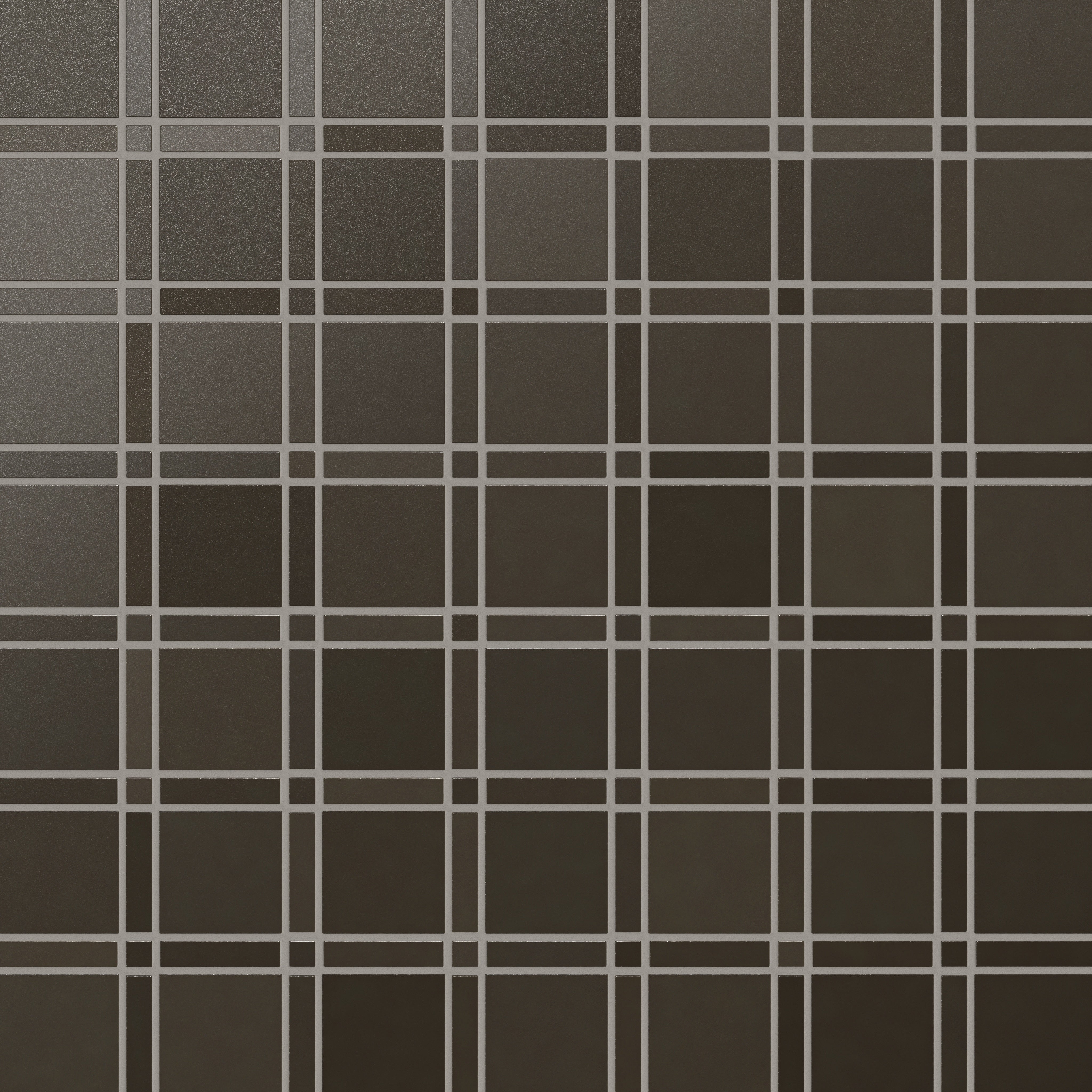Lattice Sheeted Original Ceramic Tile in Graphite
