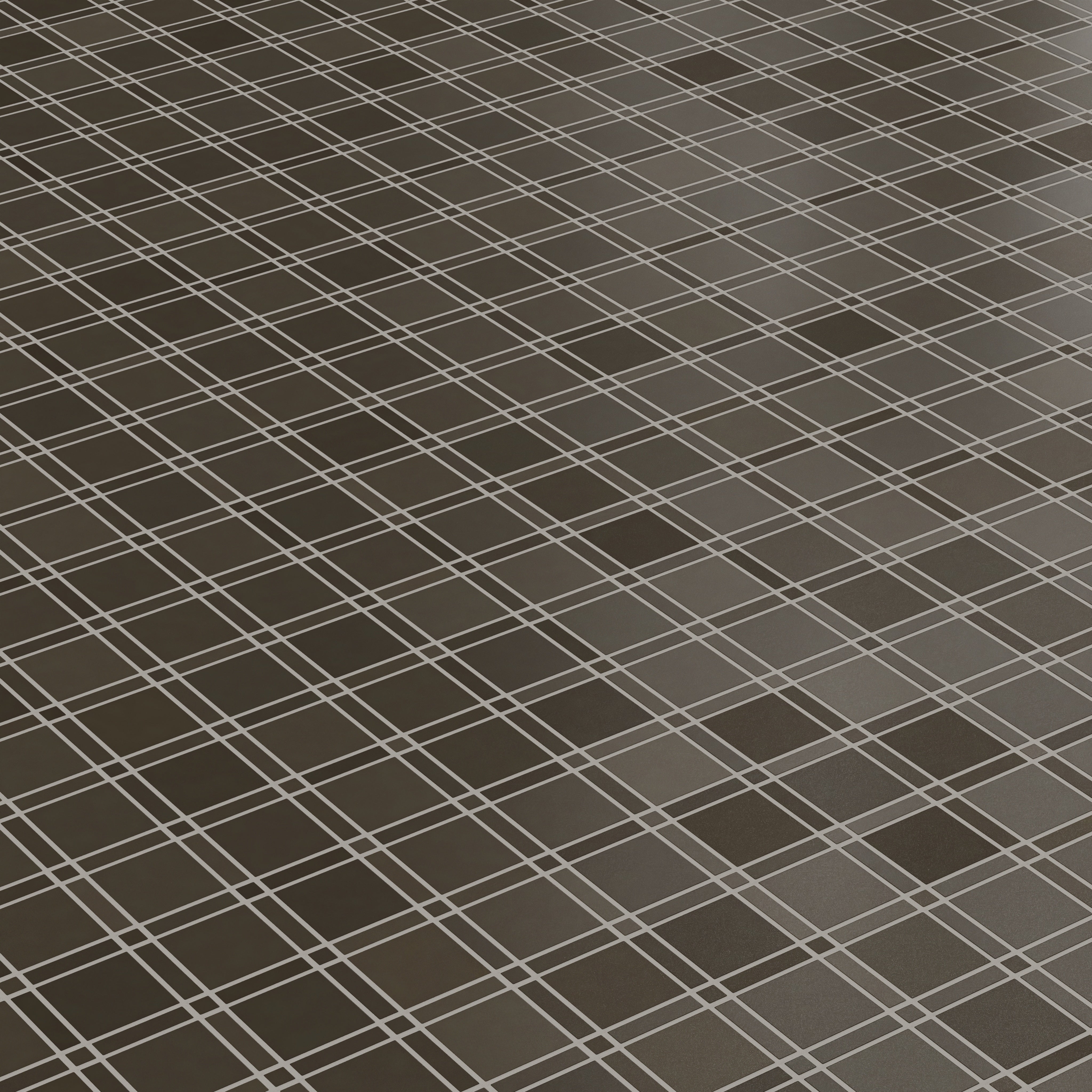 Lattice Sheeted Original Ceramic Tile in Graphite