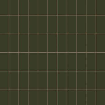 2x4 Straight Set Sheeted Natural Press Ceramic Mosaic Tile in Green Apatite Matte
