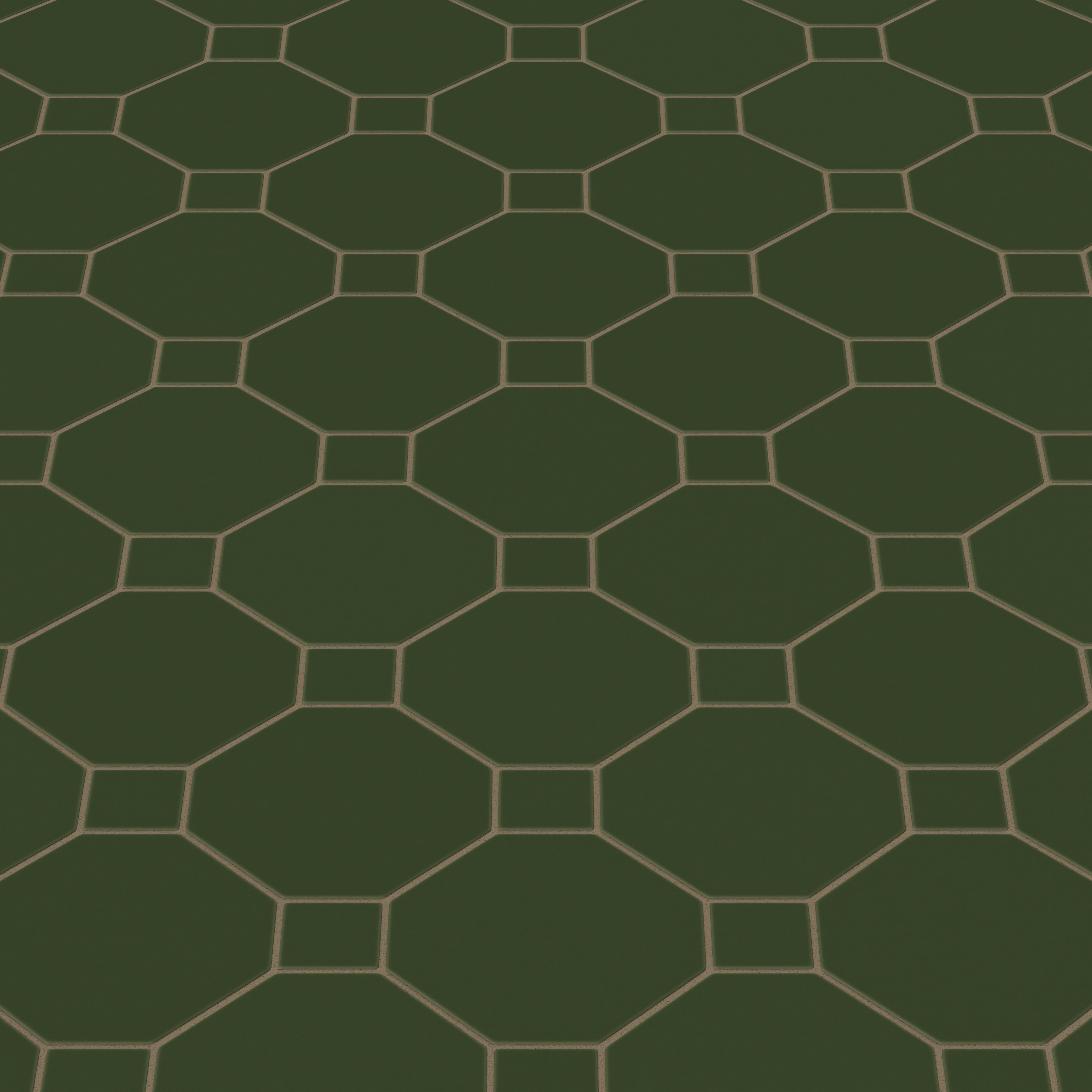Gramercy Original Ceramic Tile in Hunter Green Matte