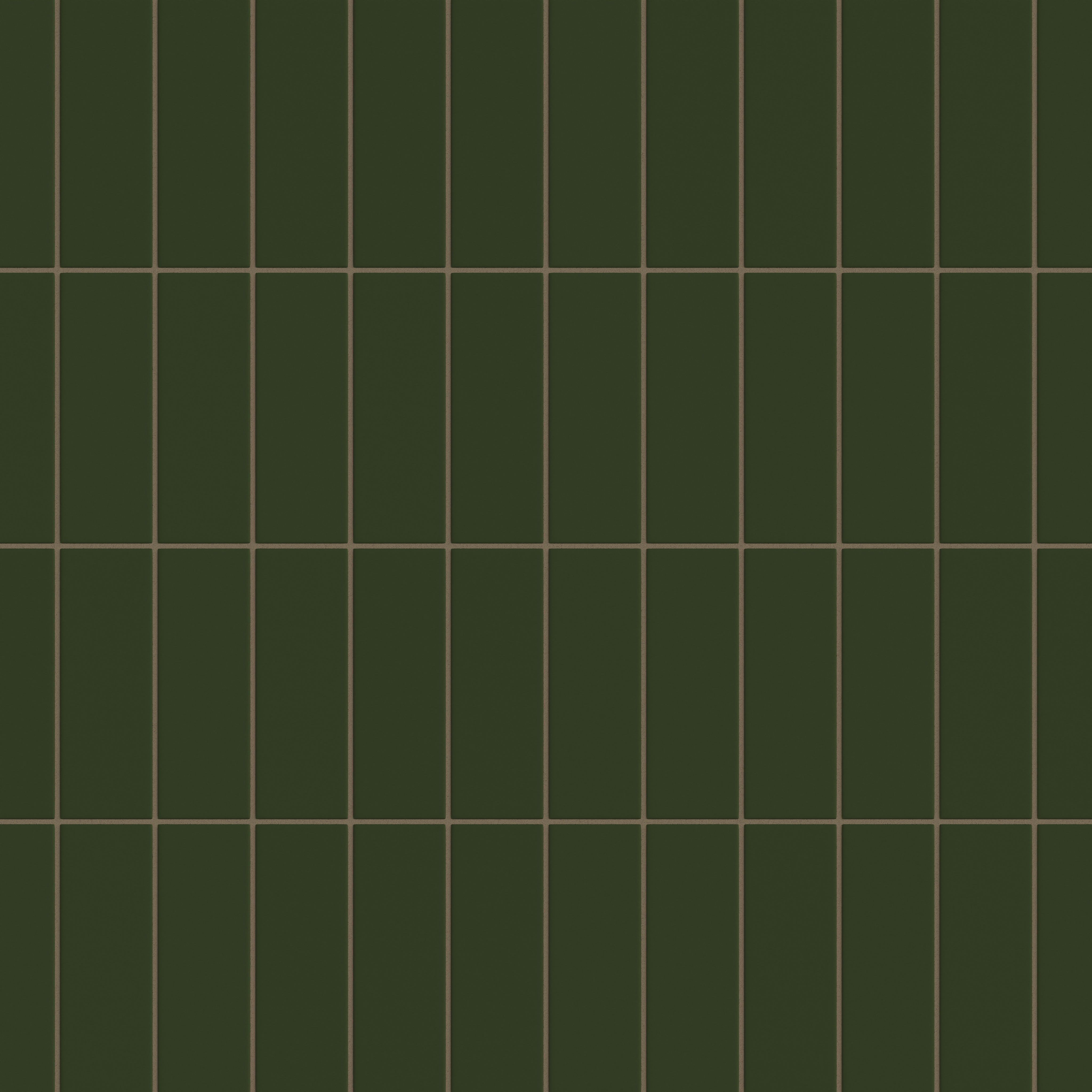 3x9 Original Ceramic Tile in Hunter Green Matte
